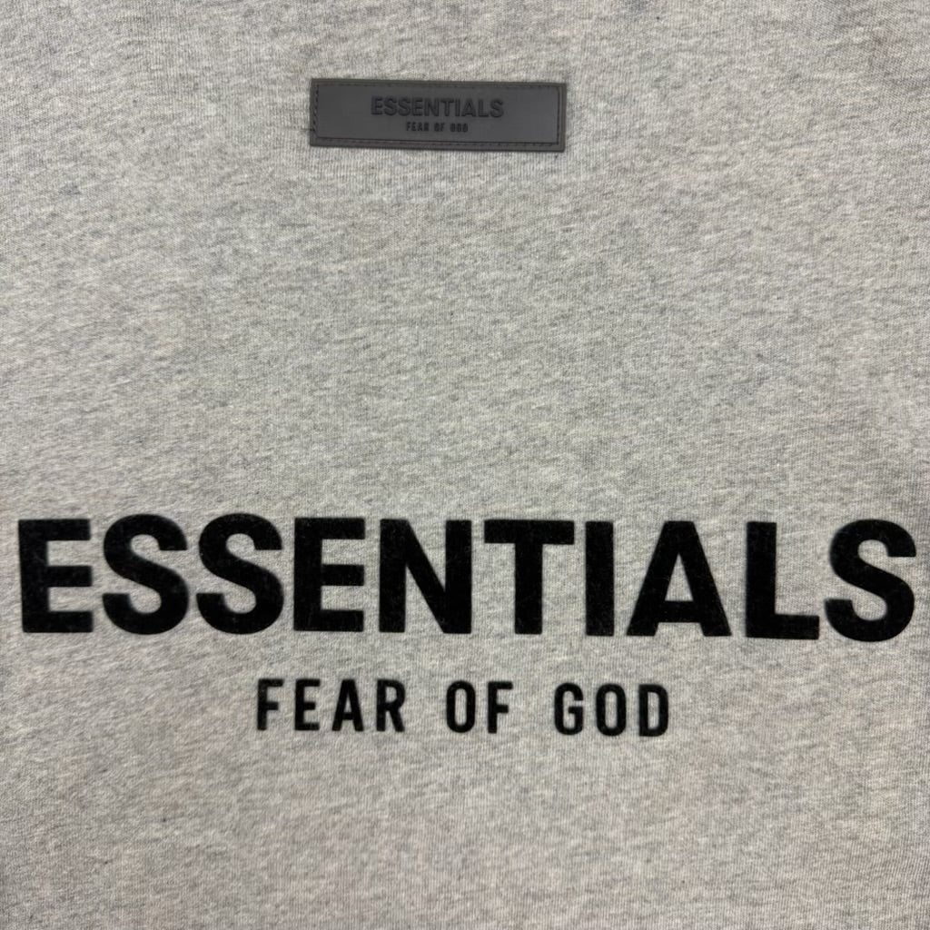 Fear Of God Essentials Long Sleeve Shirt Grey