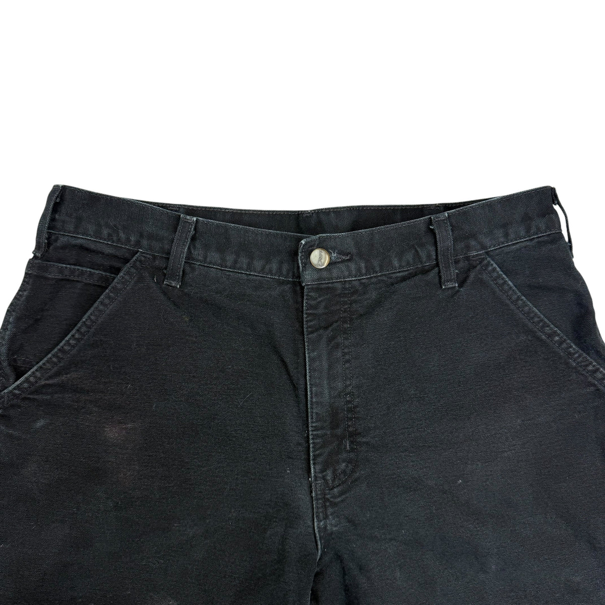 Vintage Carhartt Loose Fit Blanket Lined Pants Black