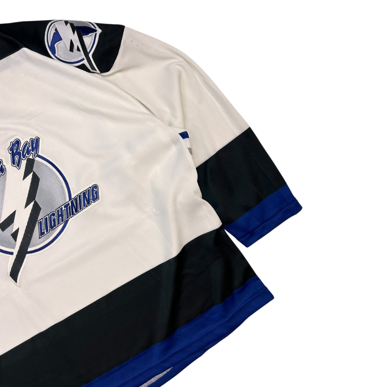 Vintage CCM 2004 Tampa Bay Lighting White/Blue