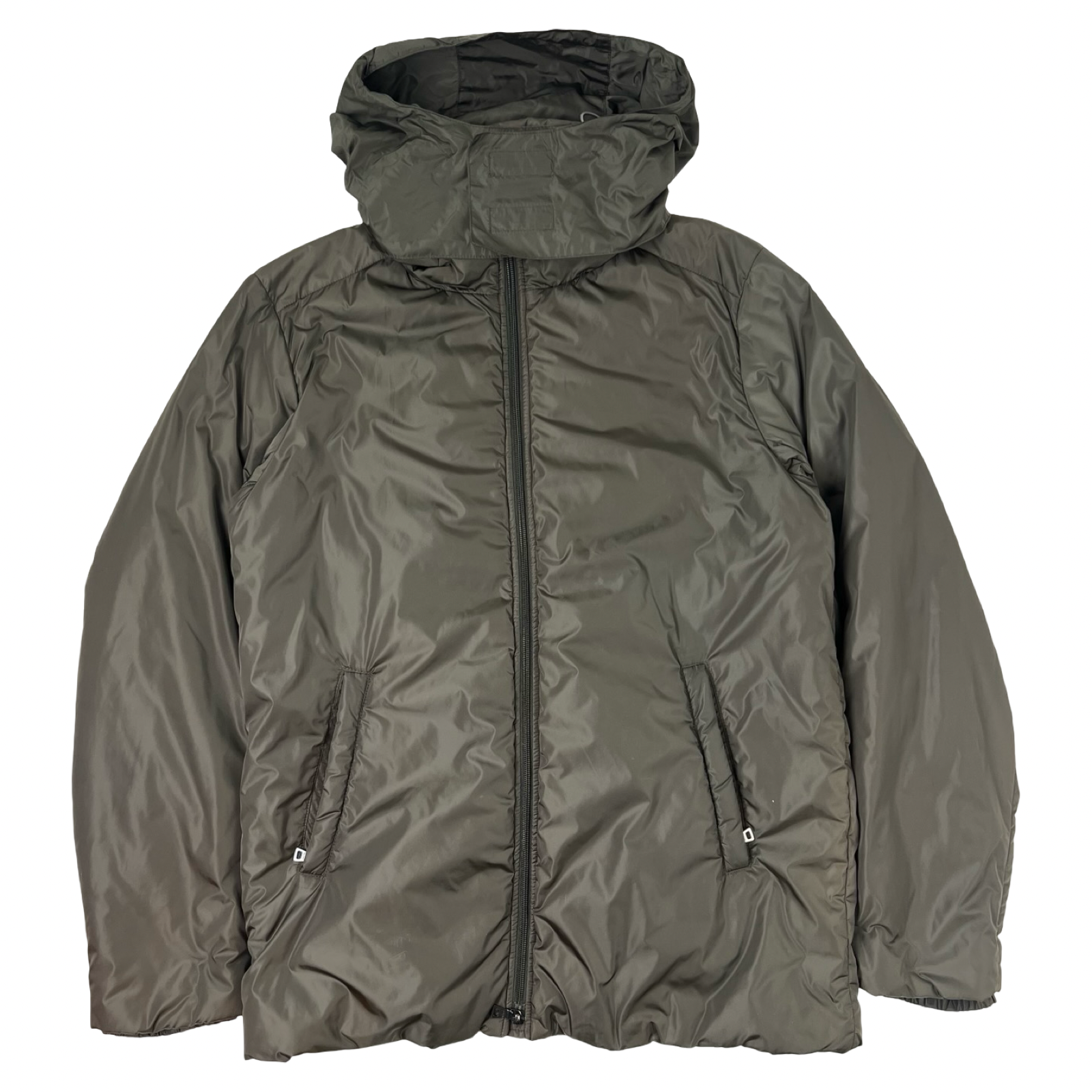 Prada Linea Rossa Nylon Padded Jacket Olive