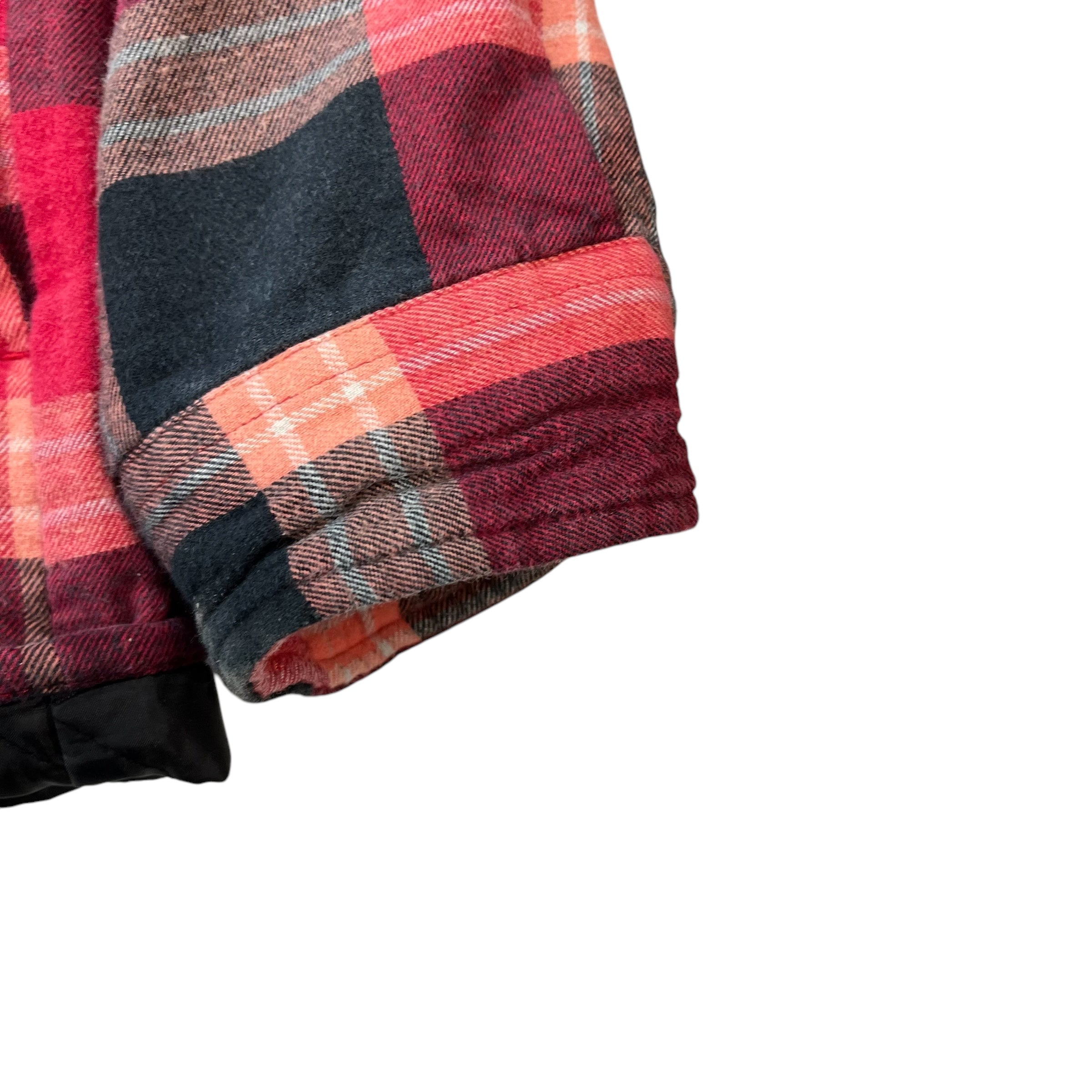 Supreme Quilted Flannel Shirt Red