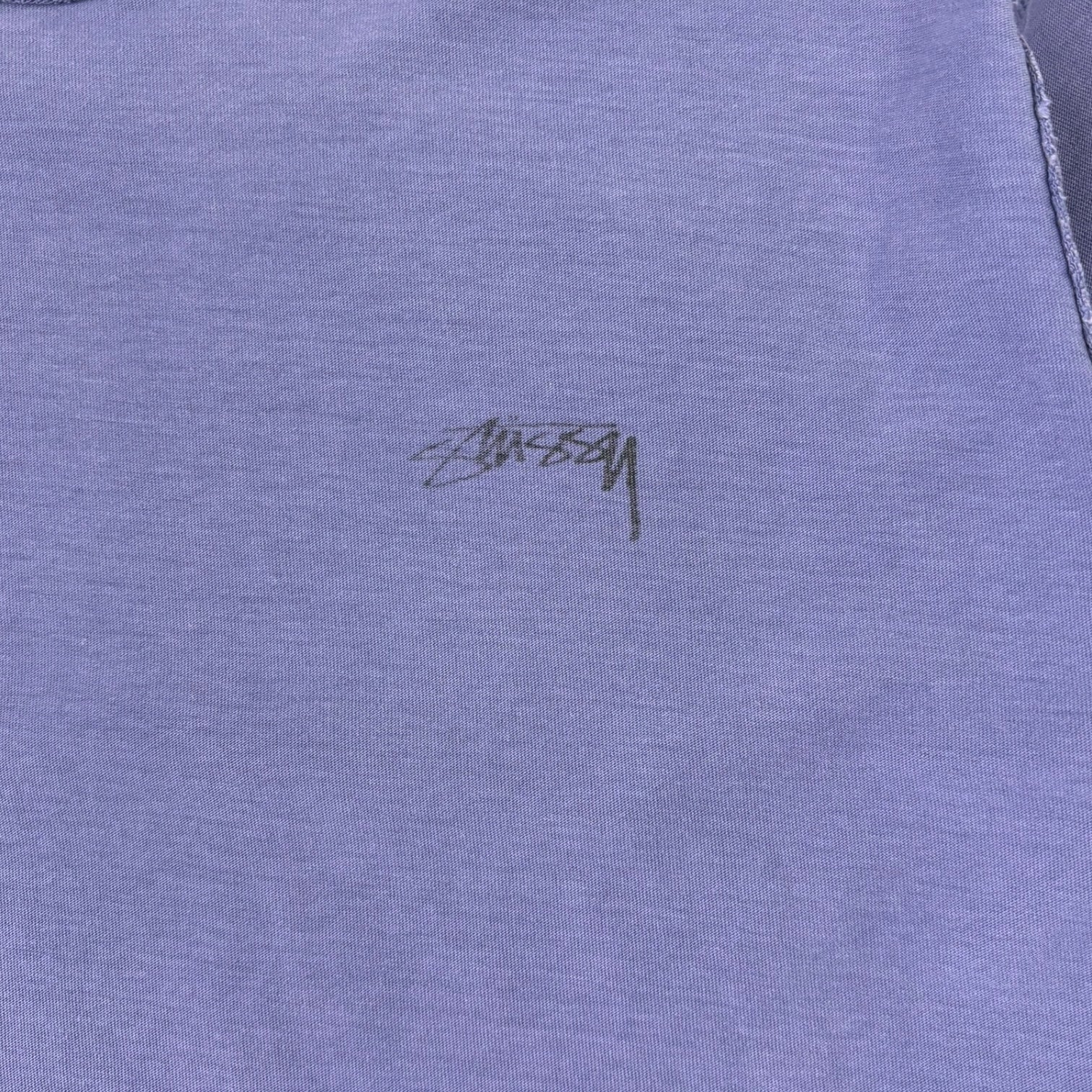 Stussy Lazy T-Shirt Vintage Navy