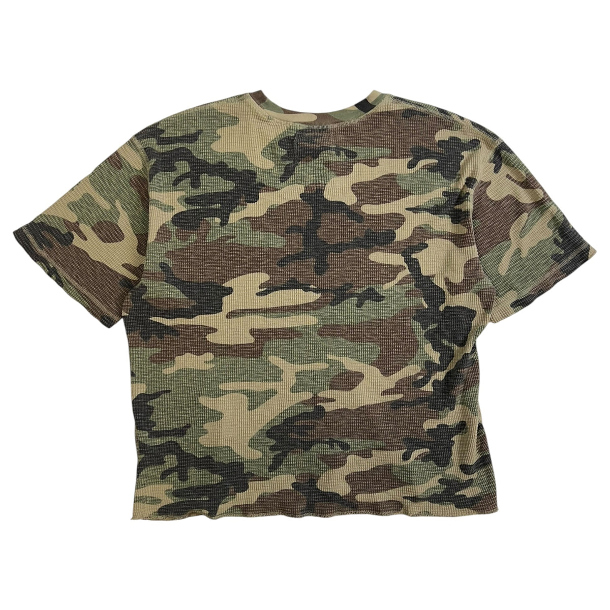 Stussy Short Sleeve Thermal T-Shirt Camo