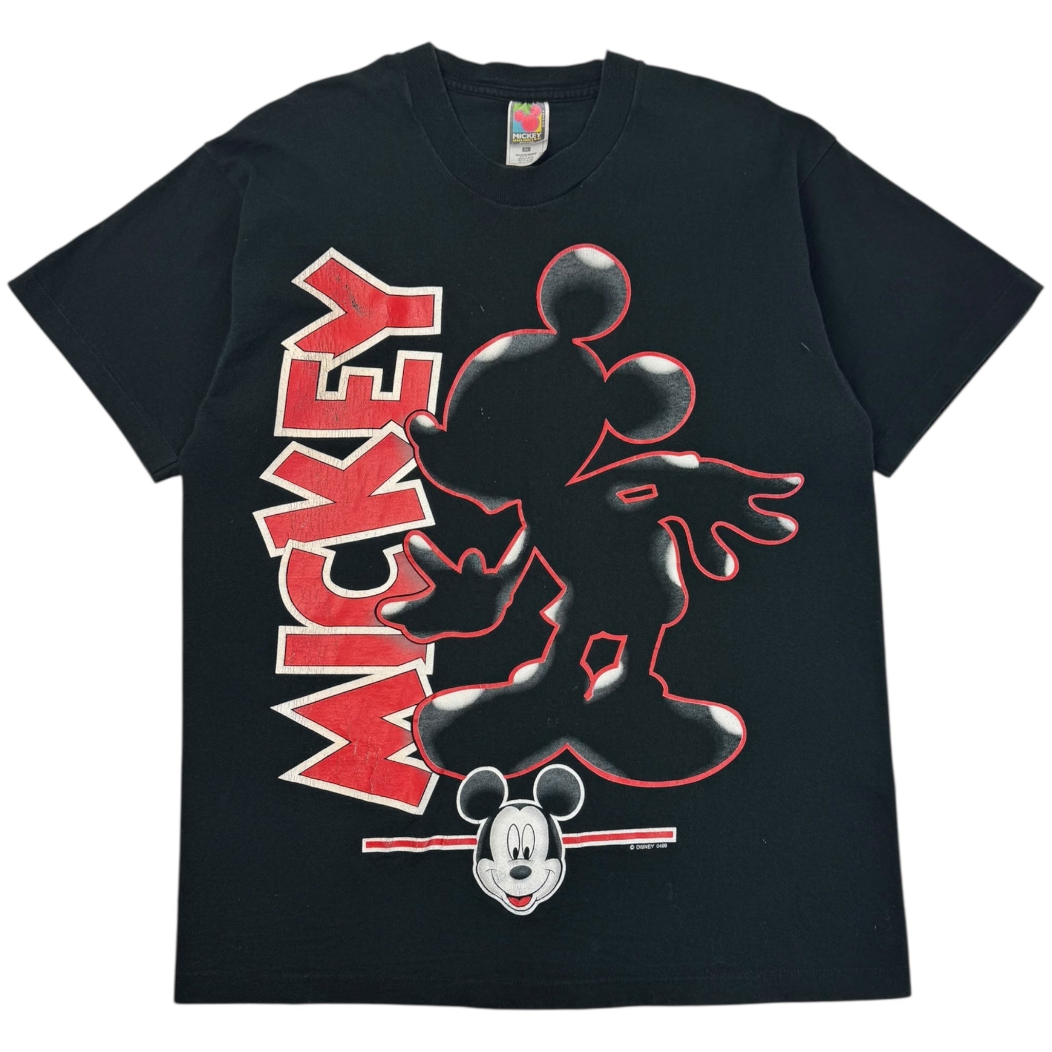 Vintage Mickey Mouse Silhouette Disney T-Shirt