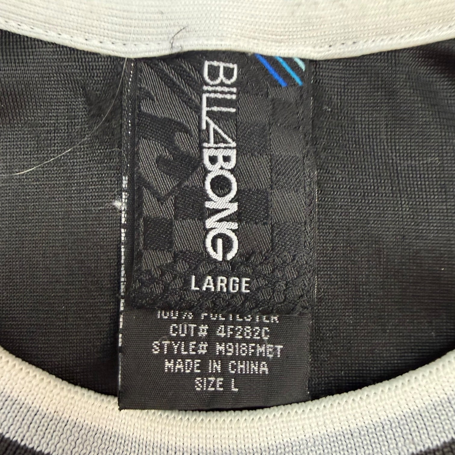 Vintage Billabong Metallica Robert Trujillo Tank Top Black