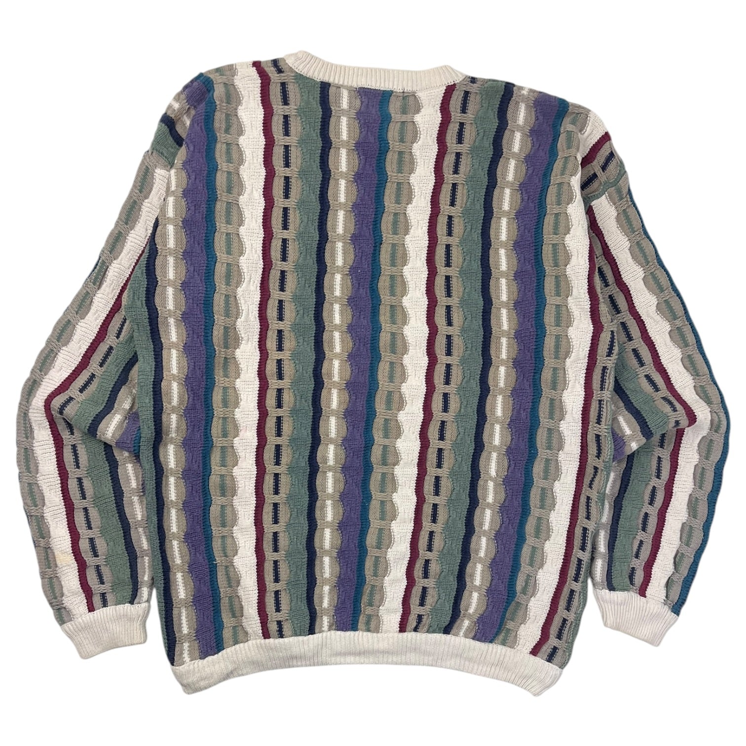 Vintage Bachrach Eyelet Textured Knit
