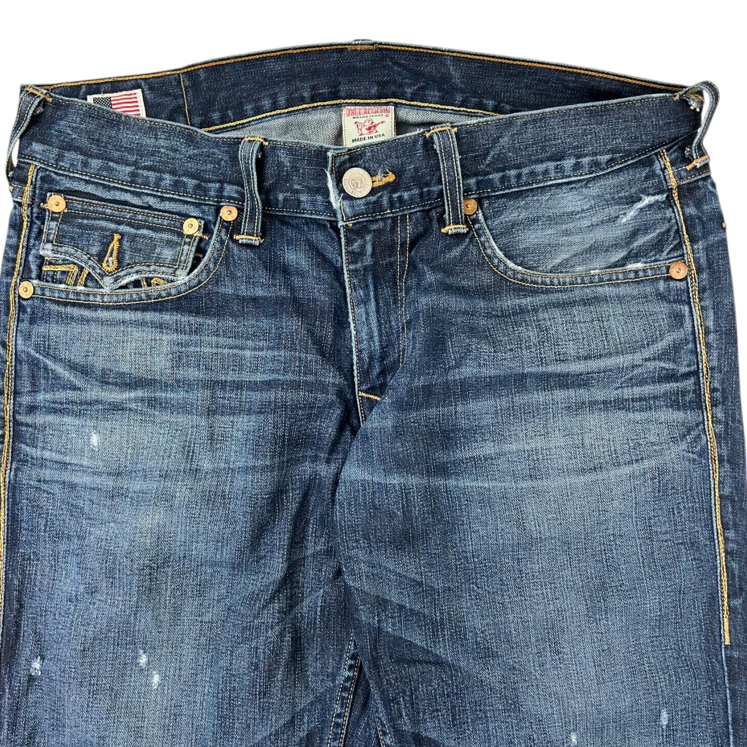 Vintage Y2K True Religion Jeans Dark Wash