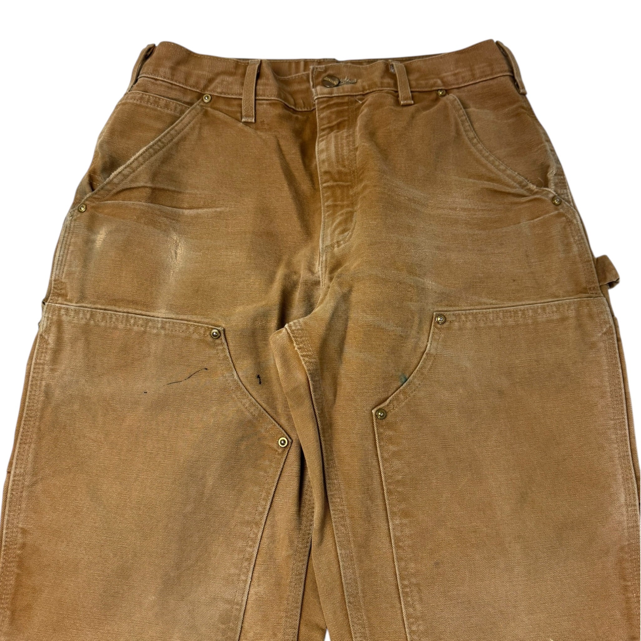 Vintage Carhartt Double Knee Bottoms Tan