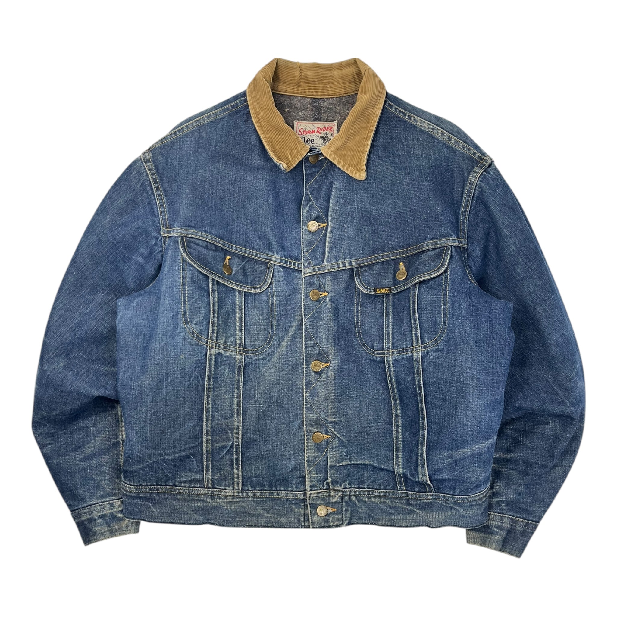 Vintage Lee Storm Rider Insulated Denim Jacket