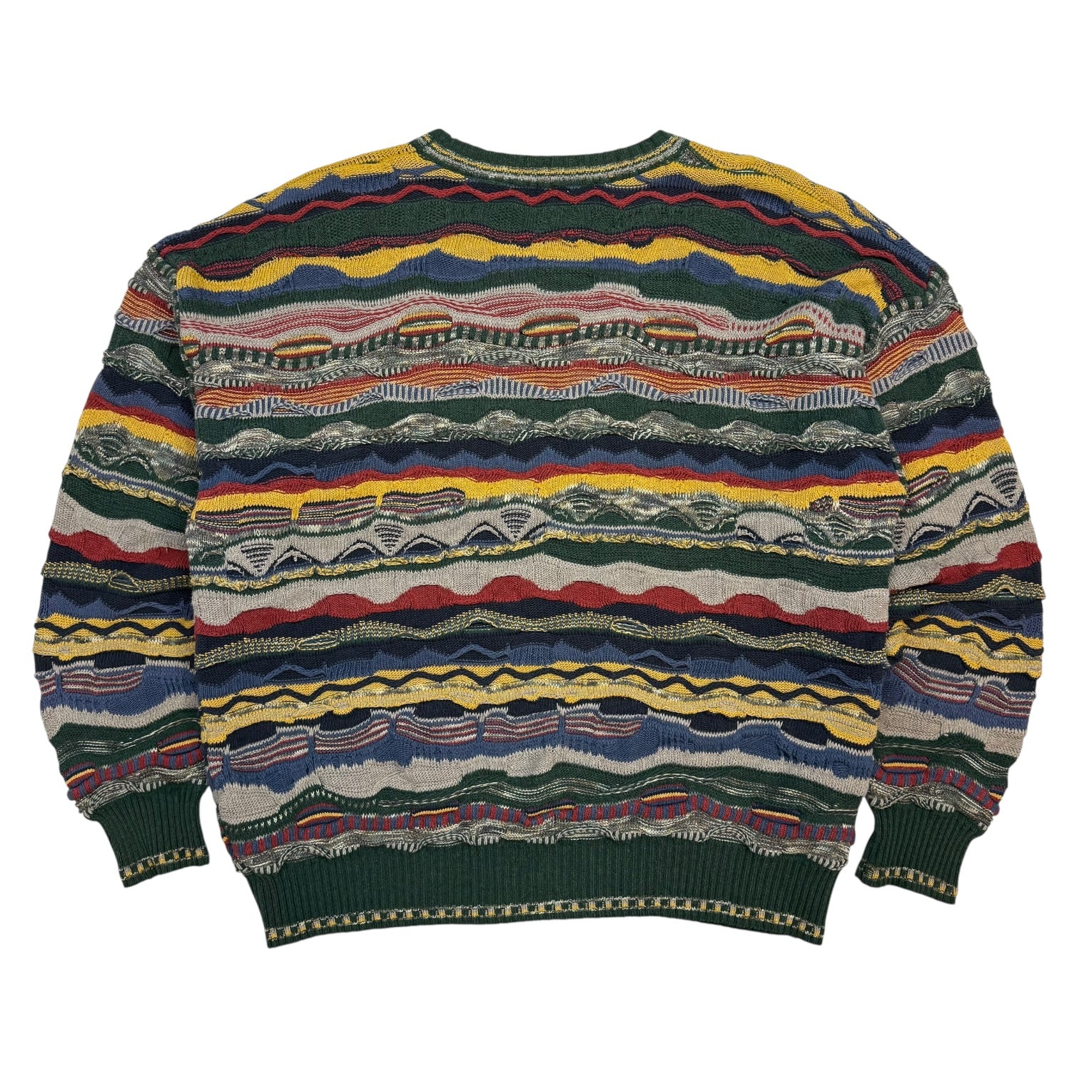 Vintage Alfani Cable Knit Sweater Multicolour