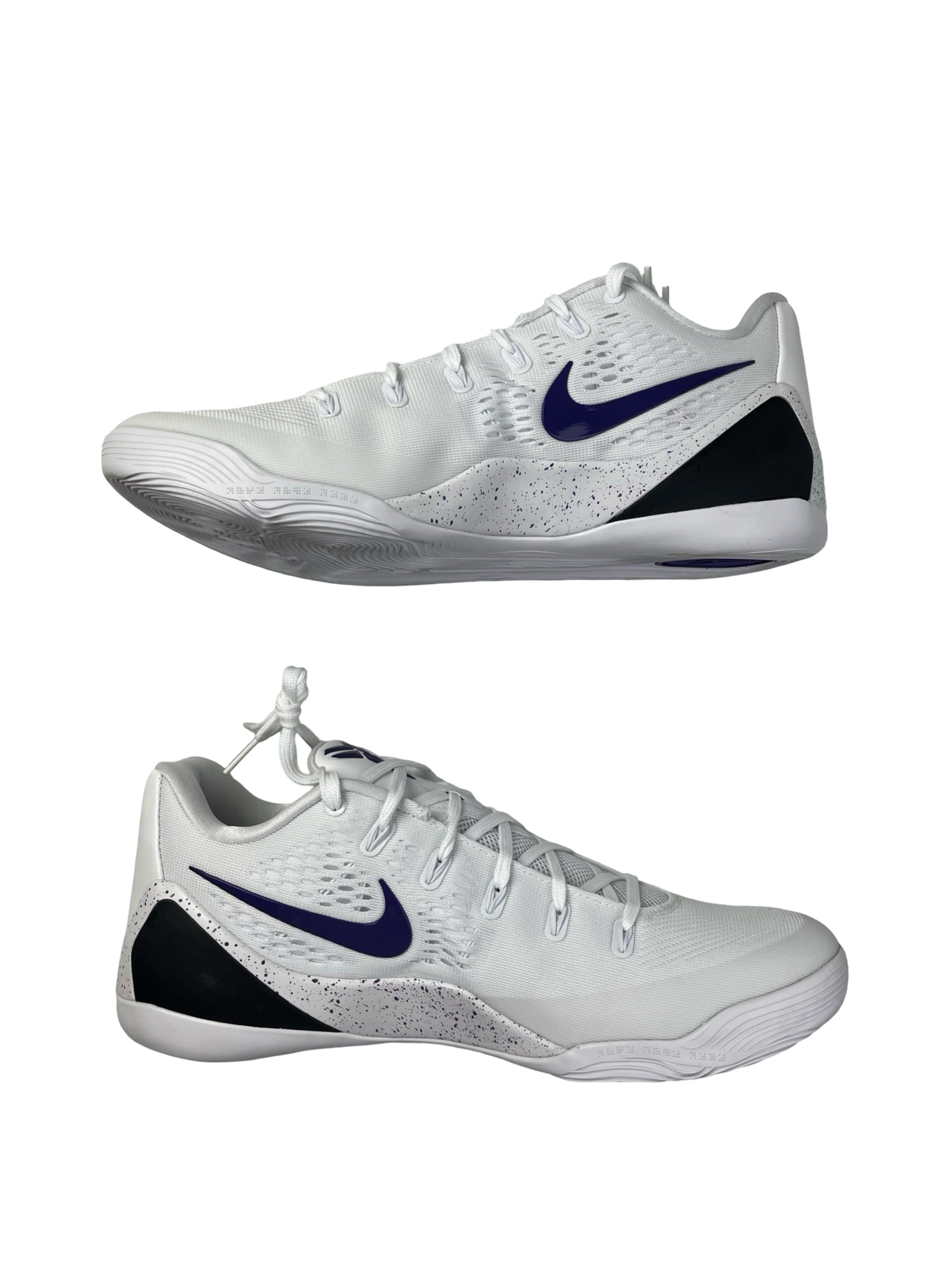 Nike Kobe 9 Elite Low EM Protro White Court Purple (Used)