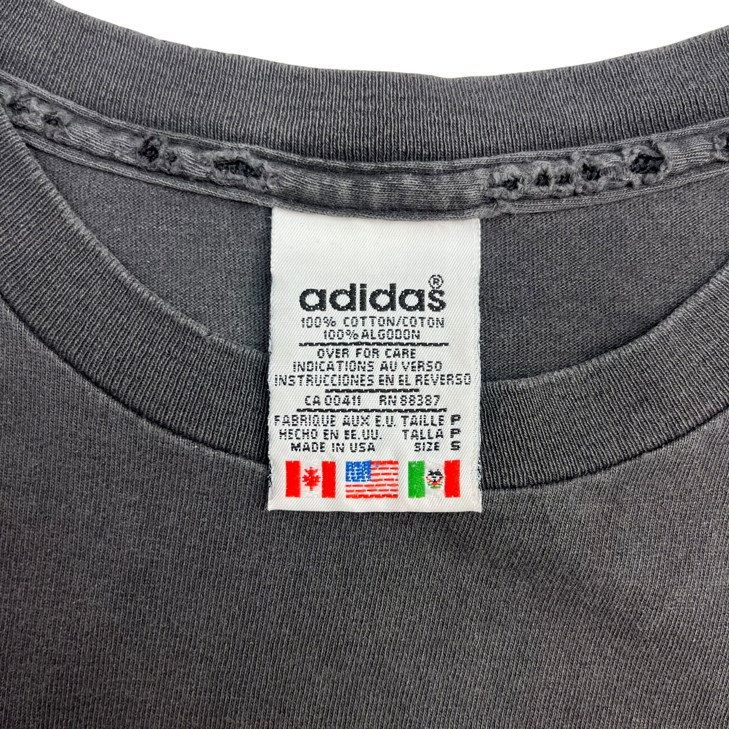 Vintage Adidas Tri Ferg Tee Washed Black