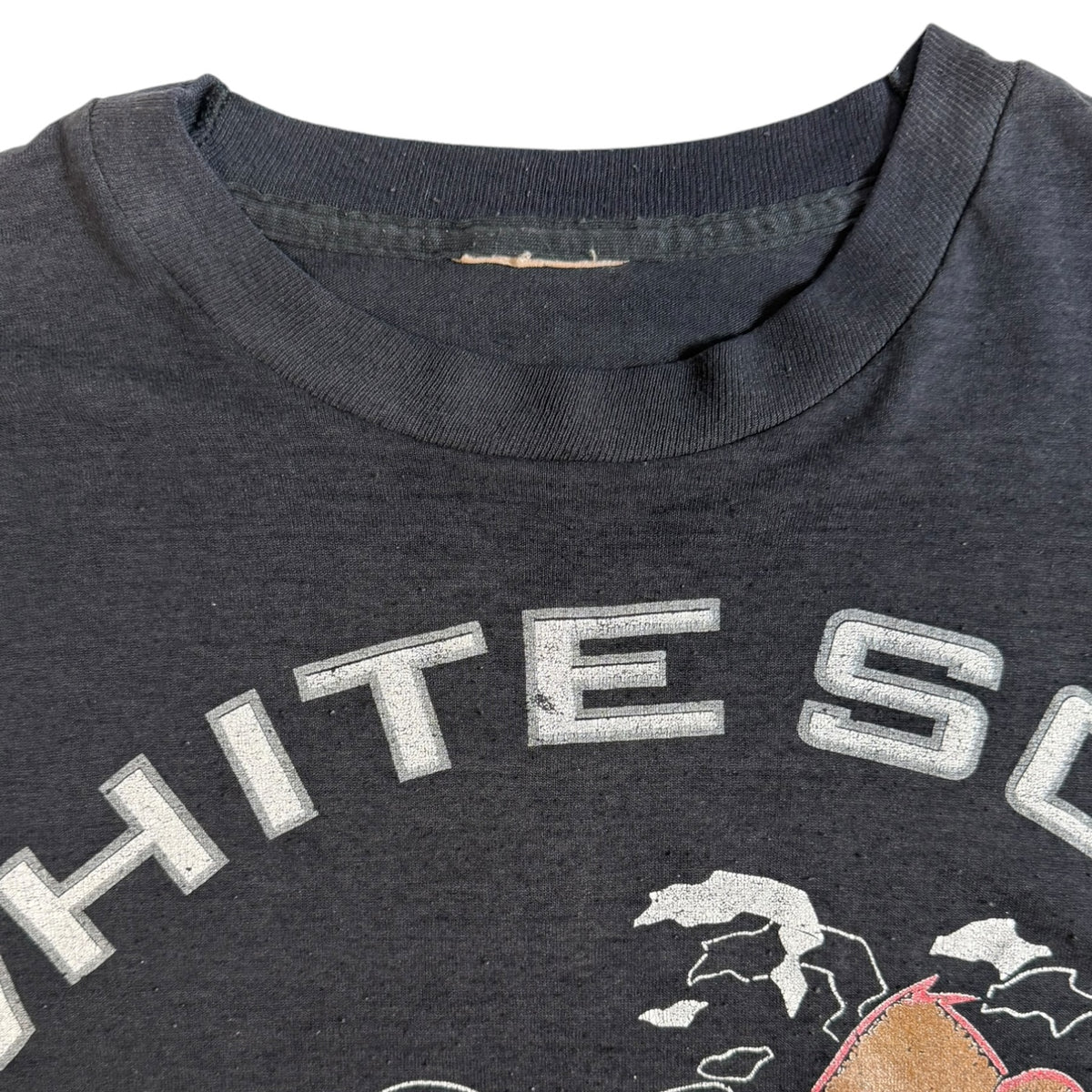 Vintage Taz White Sox Faded T-Shirt Black