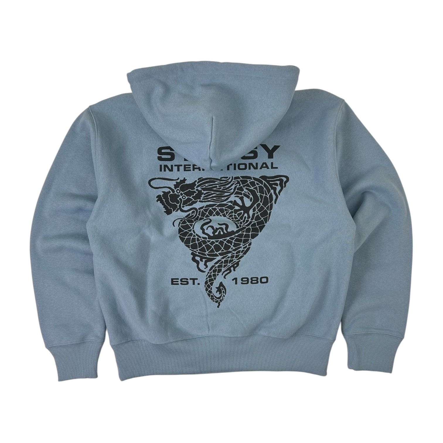 Stussy Dragon Hoodie Blue