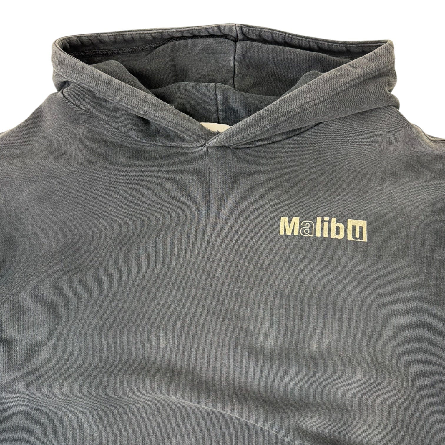 Rhude Malibu Hoodie Washed Black