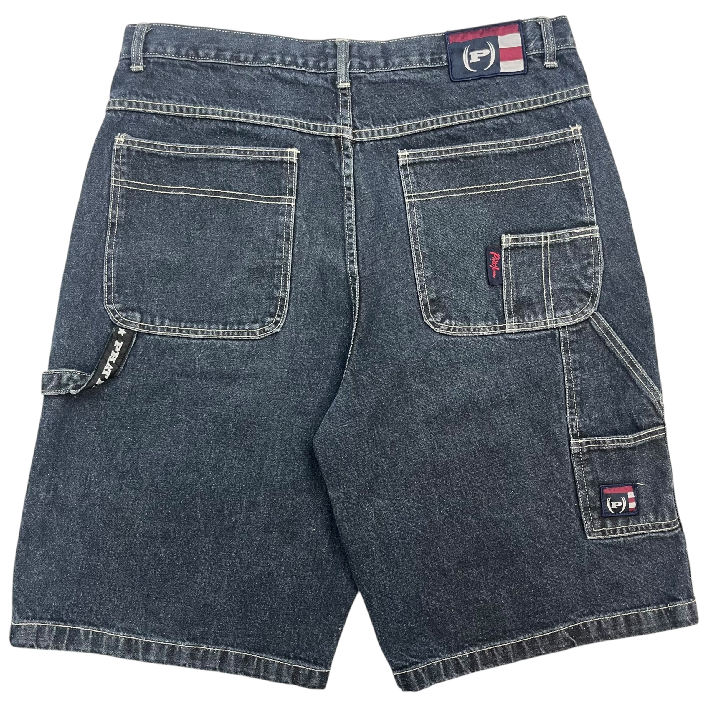 Vintage Y2K Phat Farm Denim Shorts Dark Wash Blue