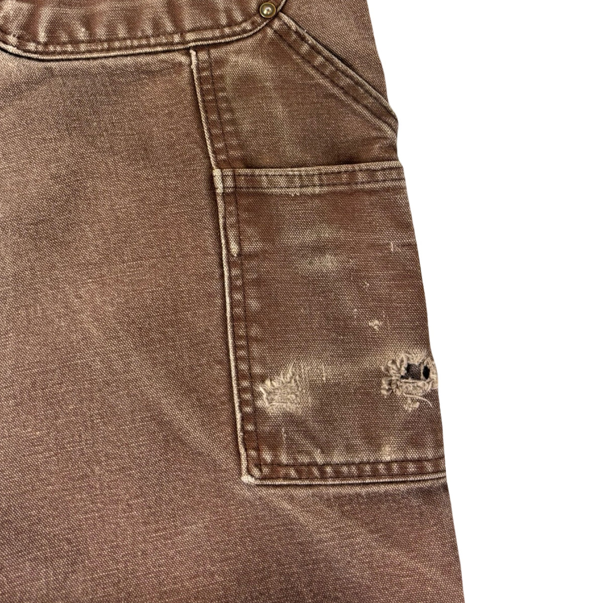 Vintage Carhartt Double Knee Carpenter Pant Washed Brown