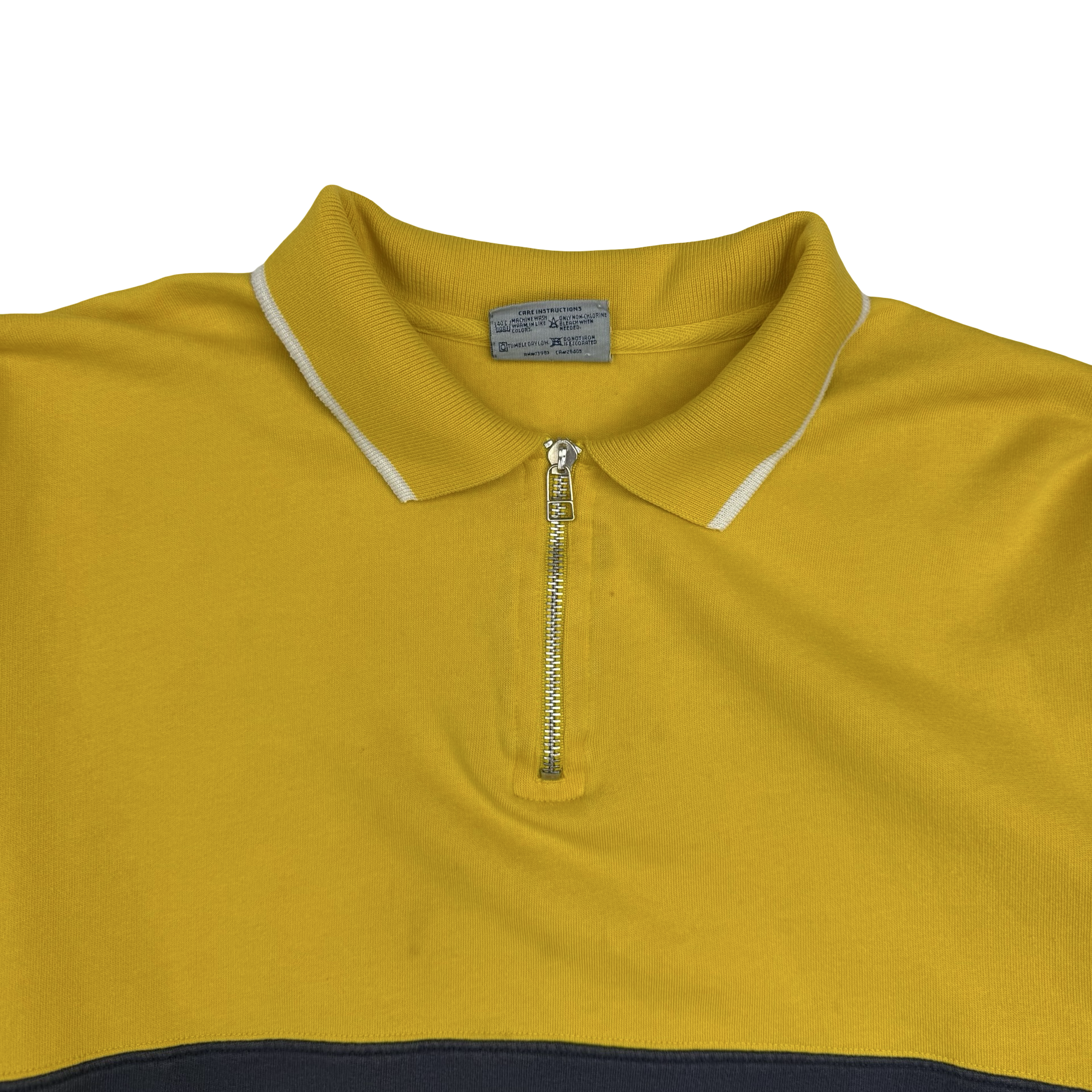 Vintage Helly Hansen Quarter Zip Yellow