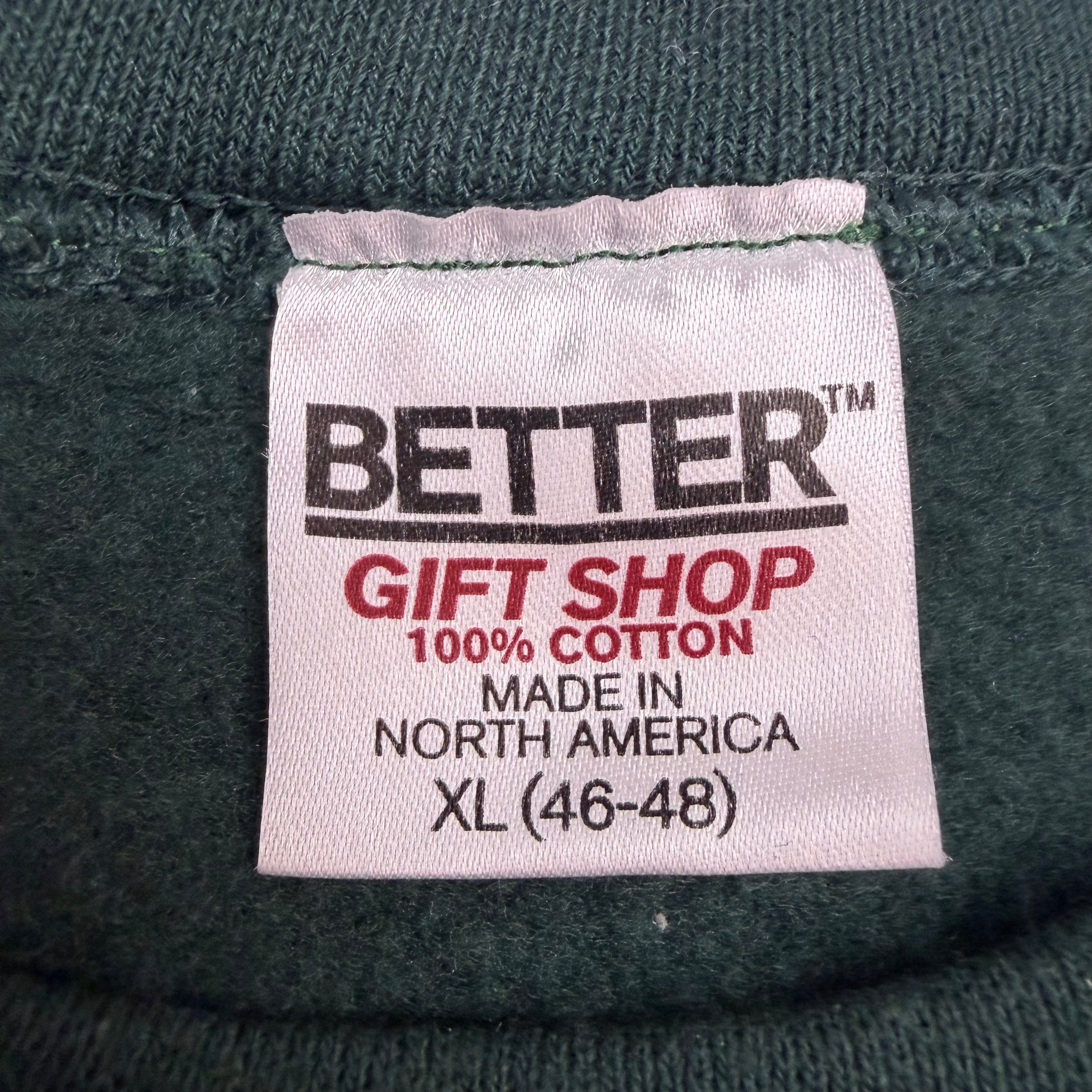 Better Gift Shop “Hu Chun Tang Chinese Herbs” Crewneck Forest Green