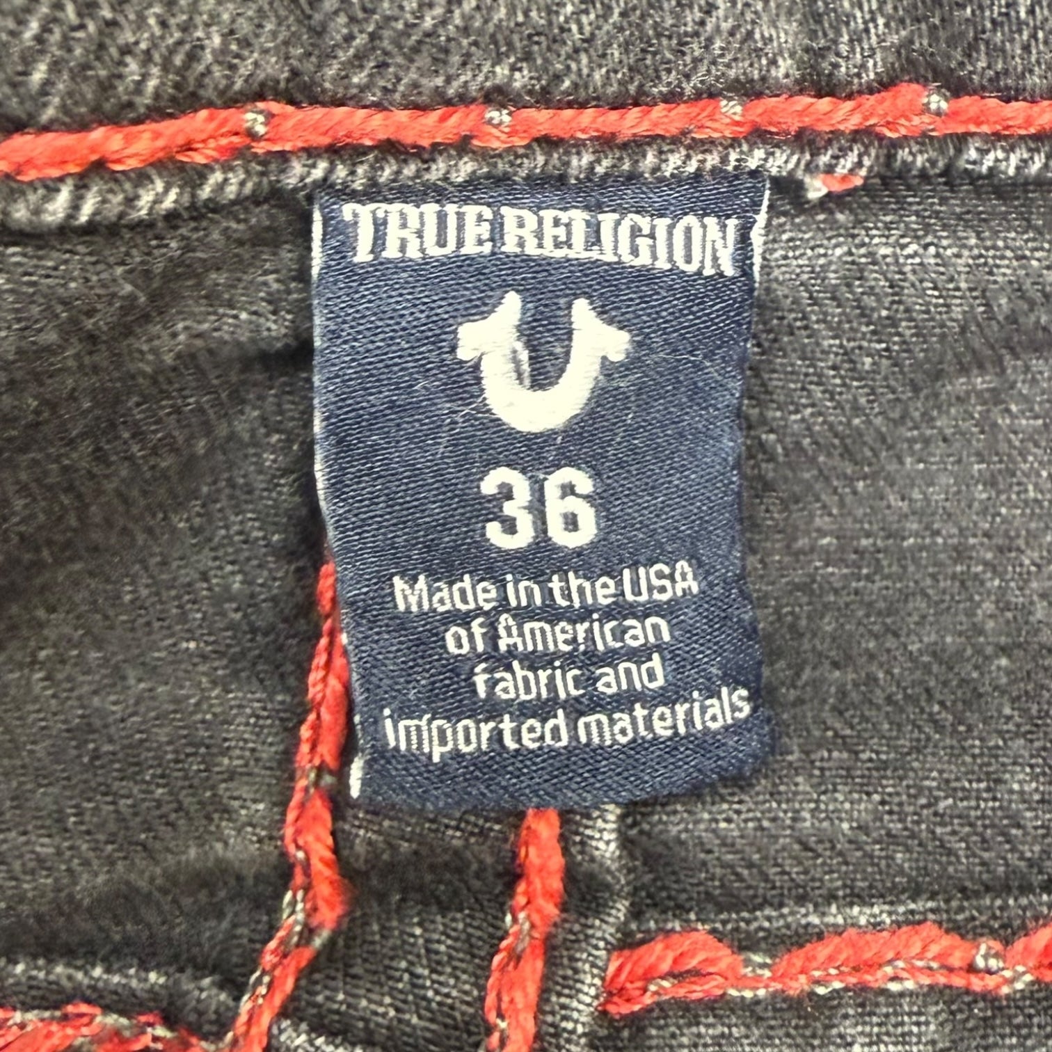 Vintage True Religion Geno Pants Black