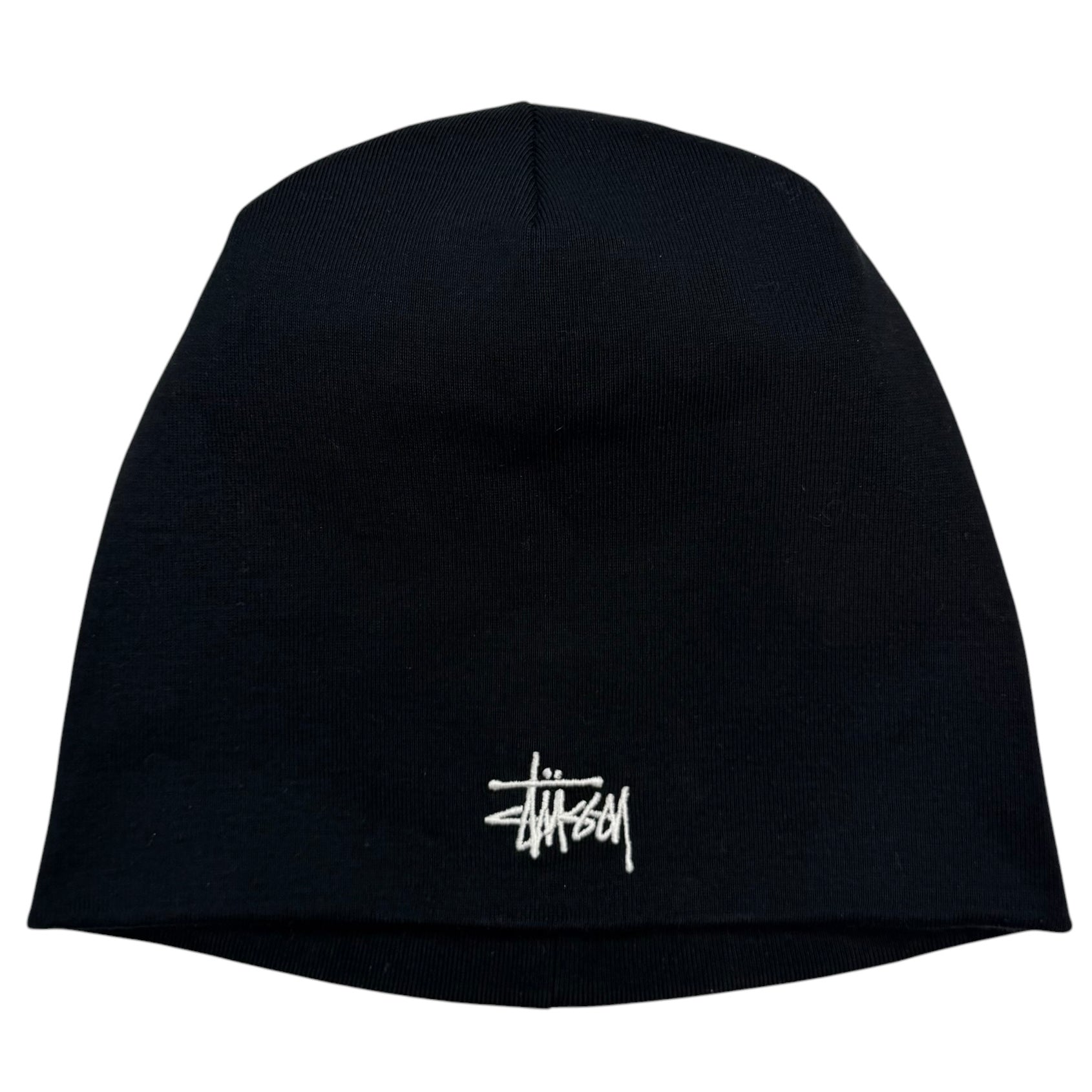 Stussy Logo Skullcap Black