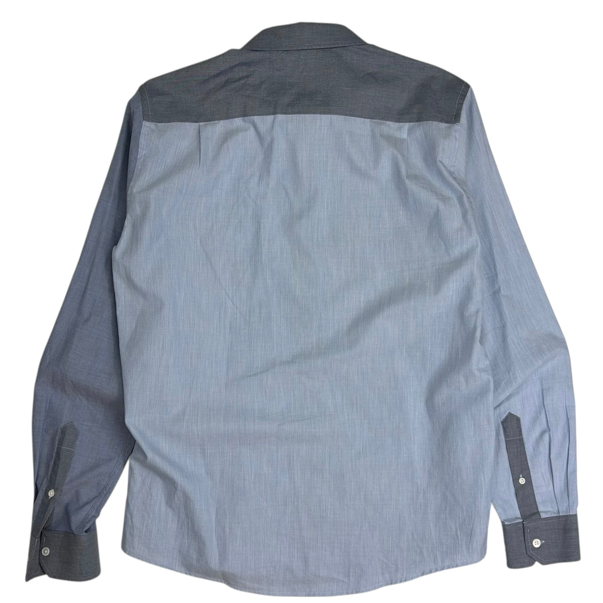 Acne Studios Victor Block Button Up Blue
