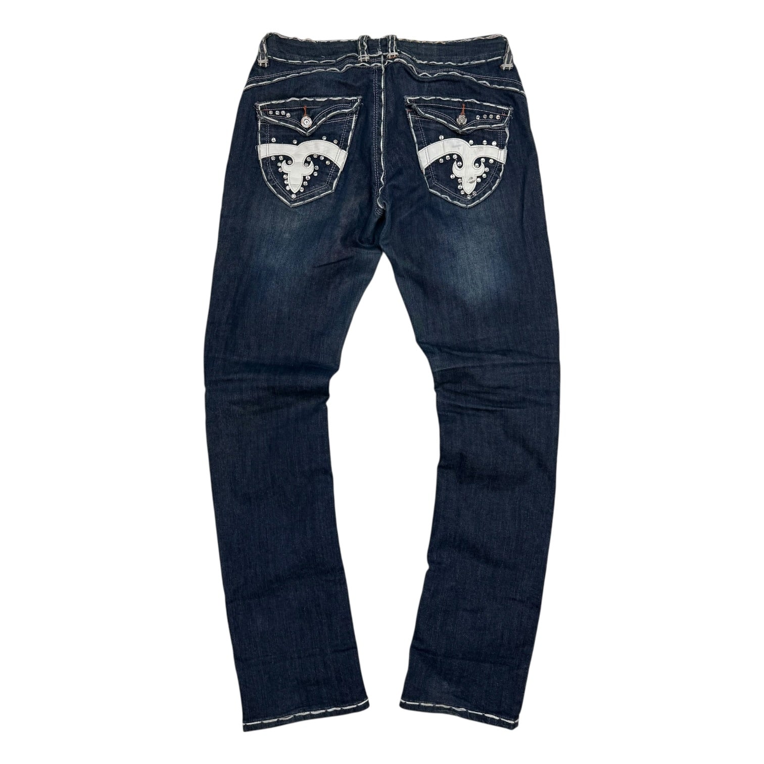 (W) Vintage Monica’s Jeans Denim Pants Dark Wash