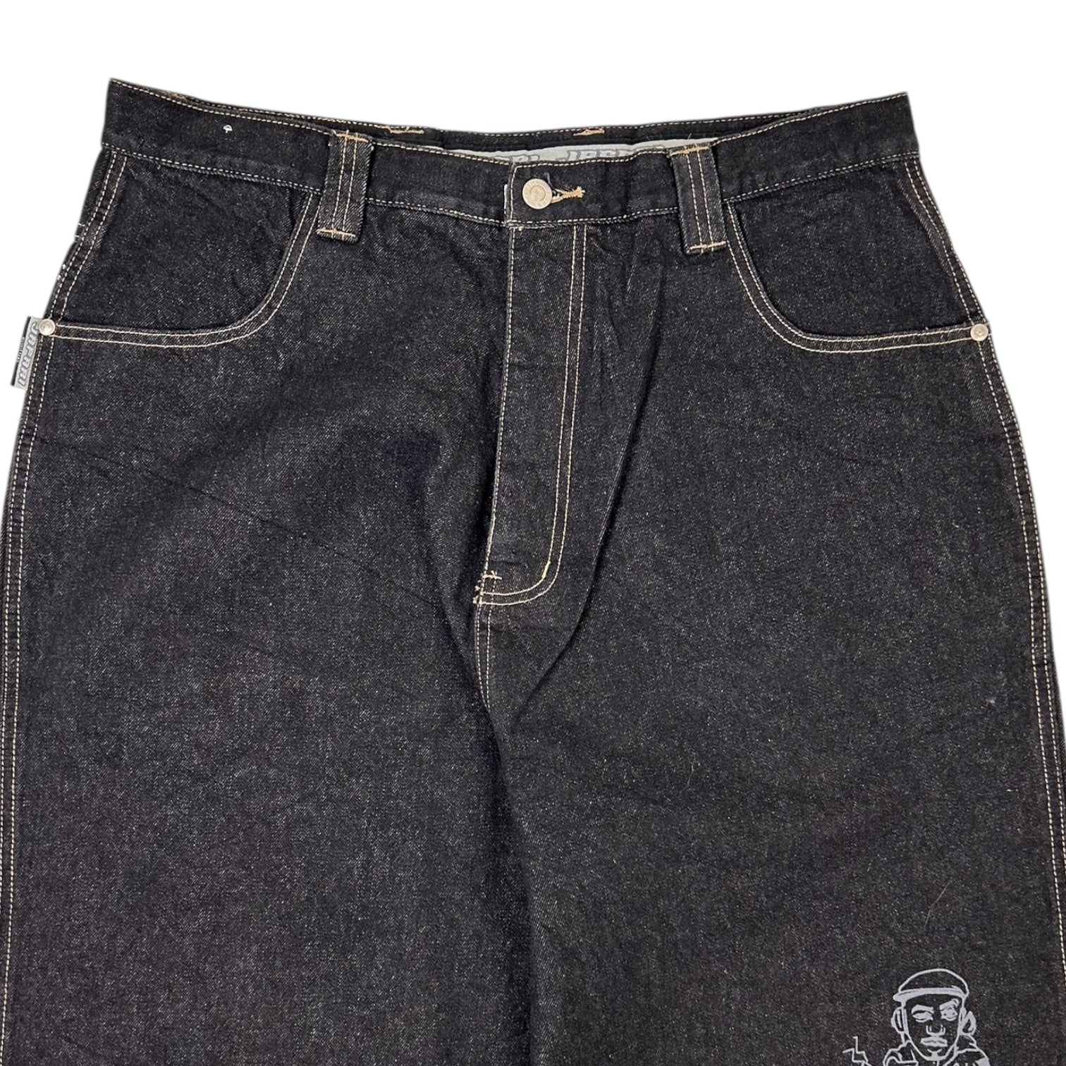 Vintage Jafari Black Jeans