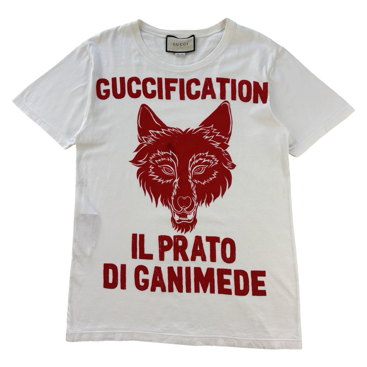 Gucci “Guccification” Tiger Head Tee White