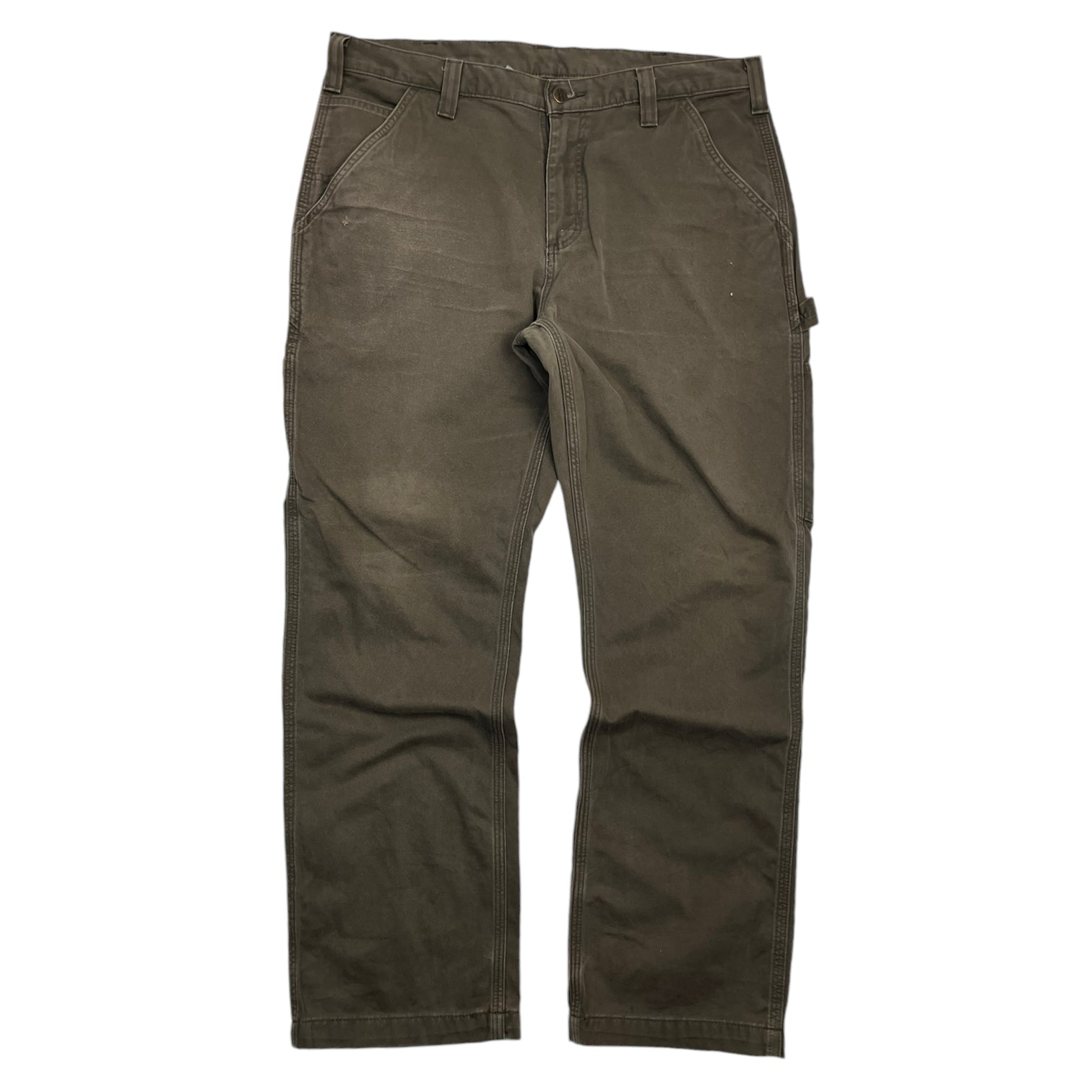 Carhartt Carpenter Work Pants Dark Chestnut