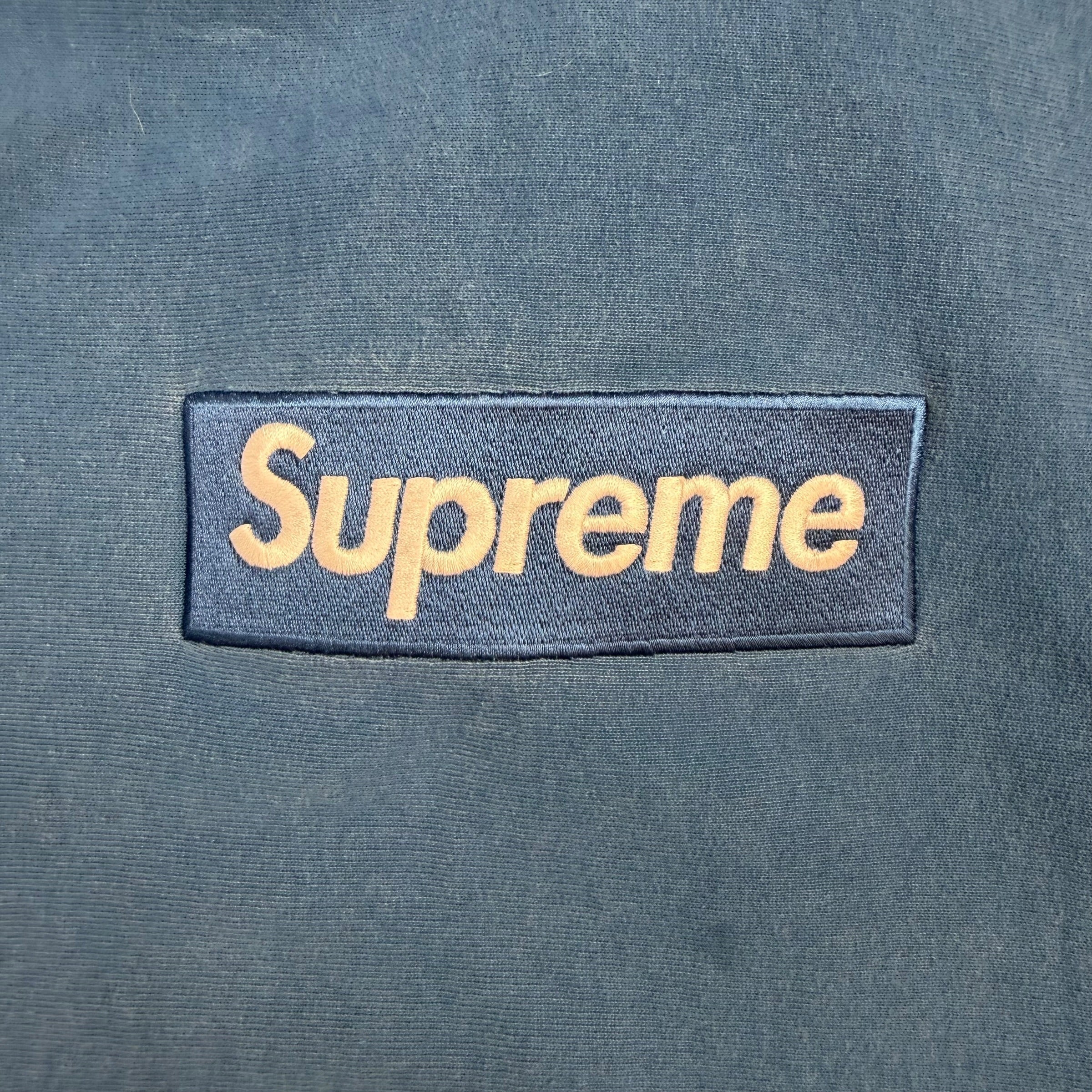 Supreme (FW23) Box Logo Hoodie Blue
