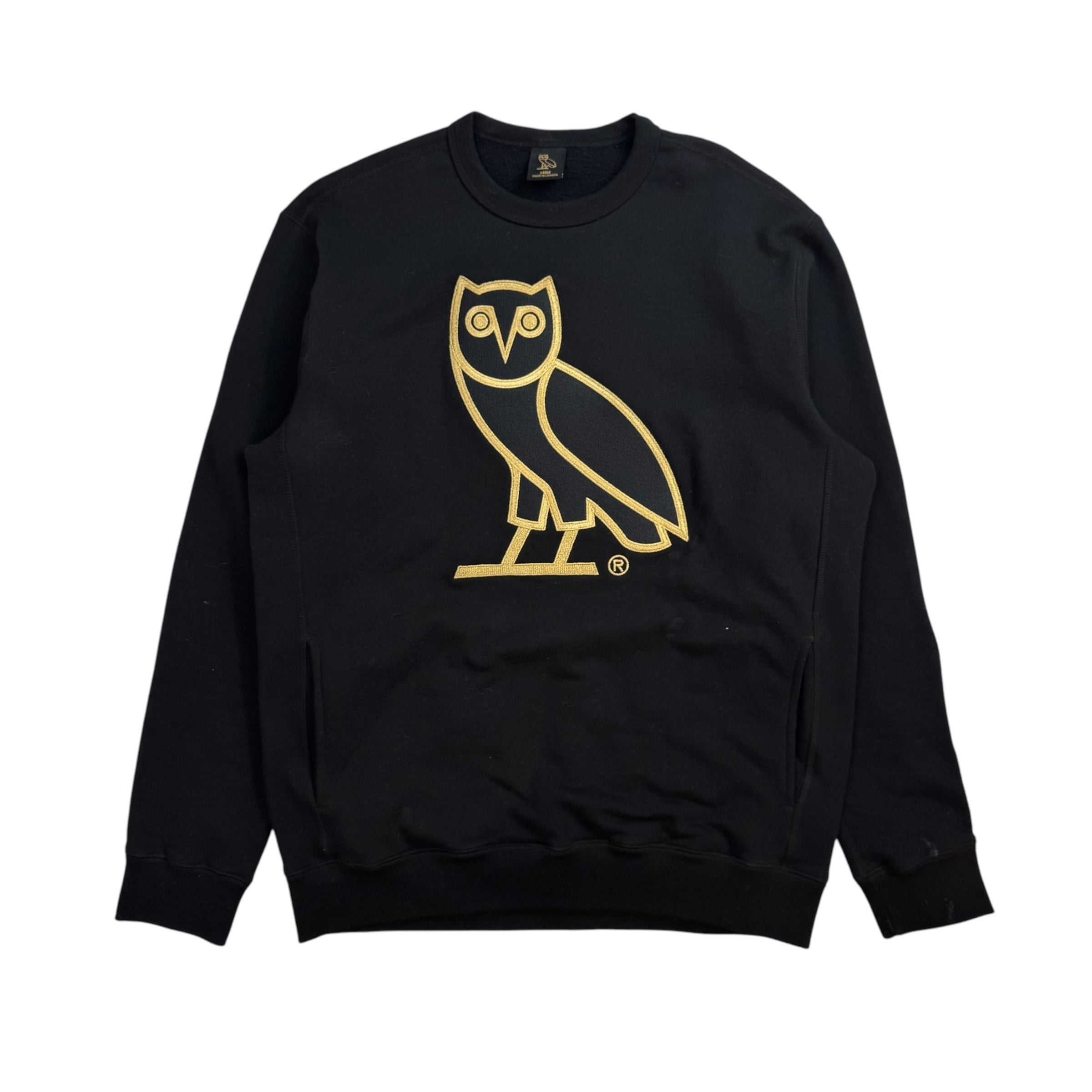 OVO Owl Crewneck Black