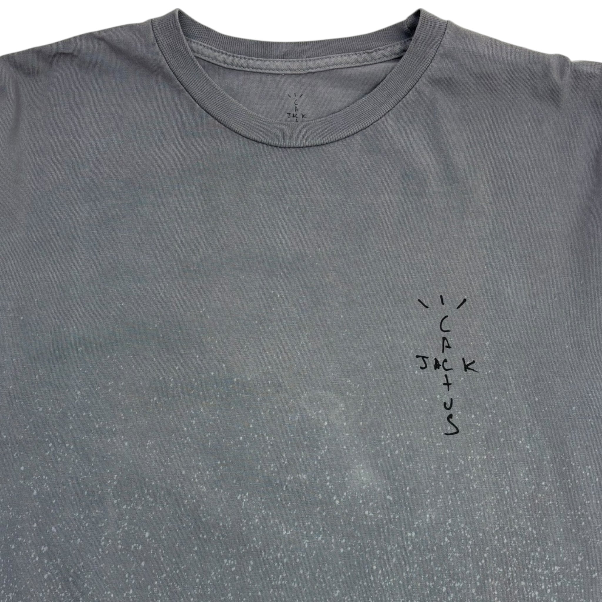 Travis Scott x Fortnite Back Bling L/S T-Shirt Washed Grey