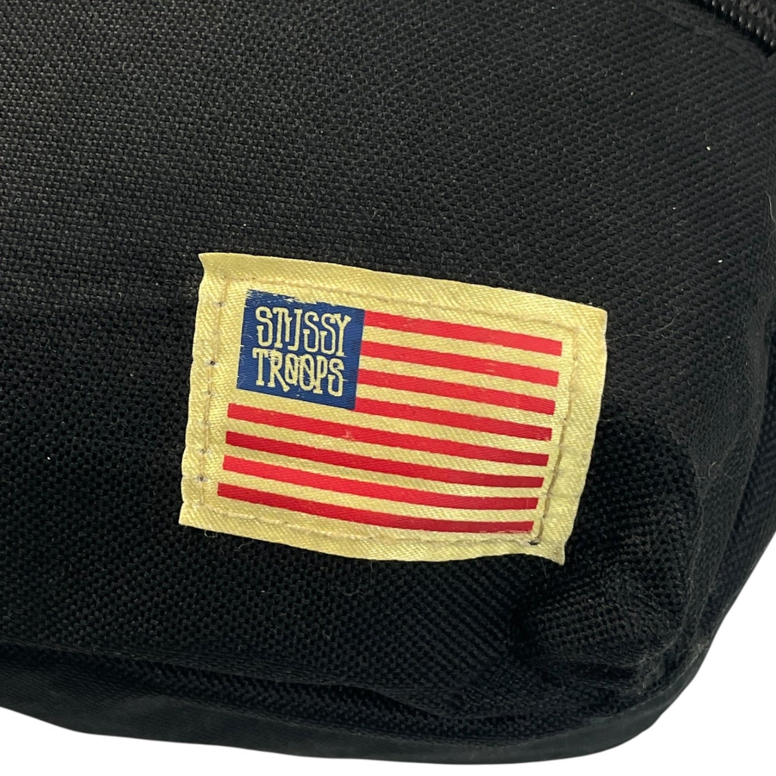 Stussy Troops Crossbody Sling Bag Black