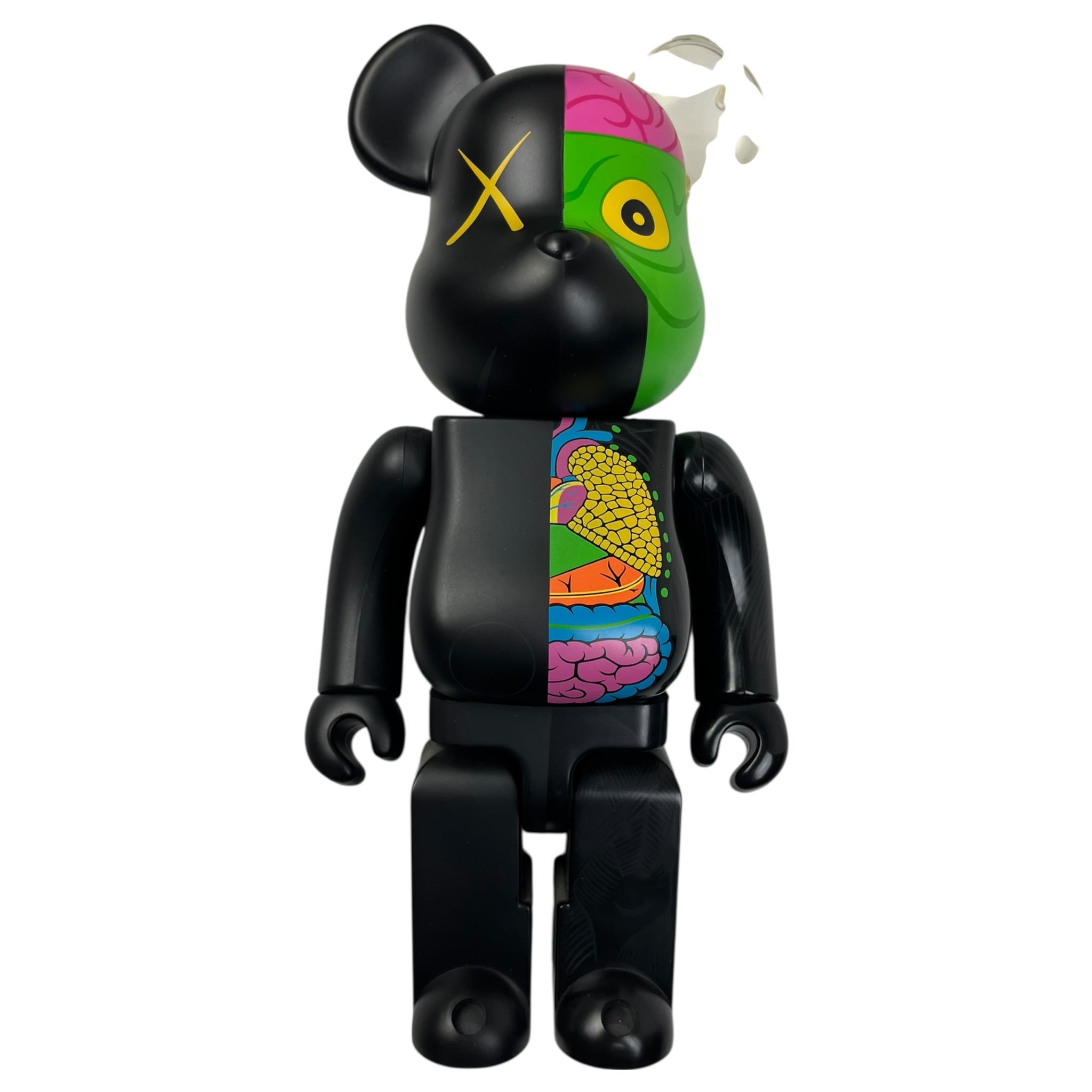 KAWS Bearbrick Dissected 400% Black