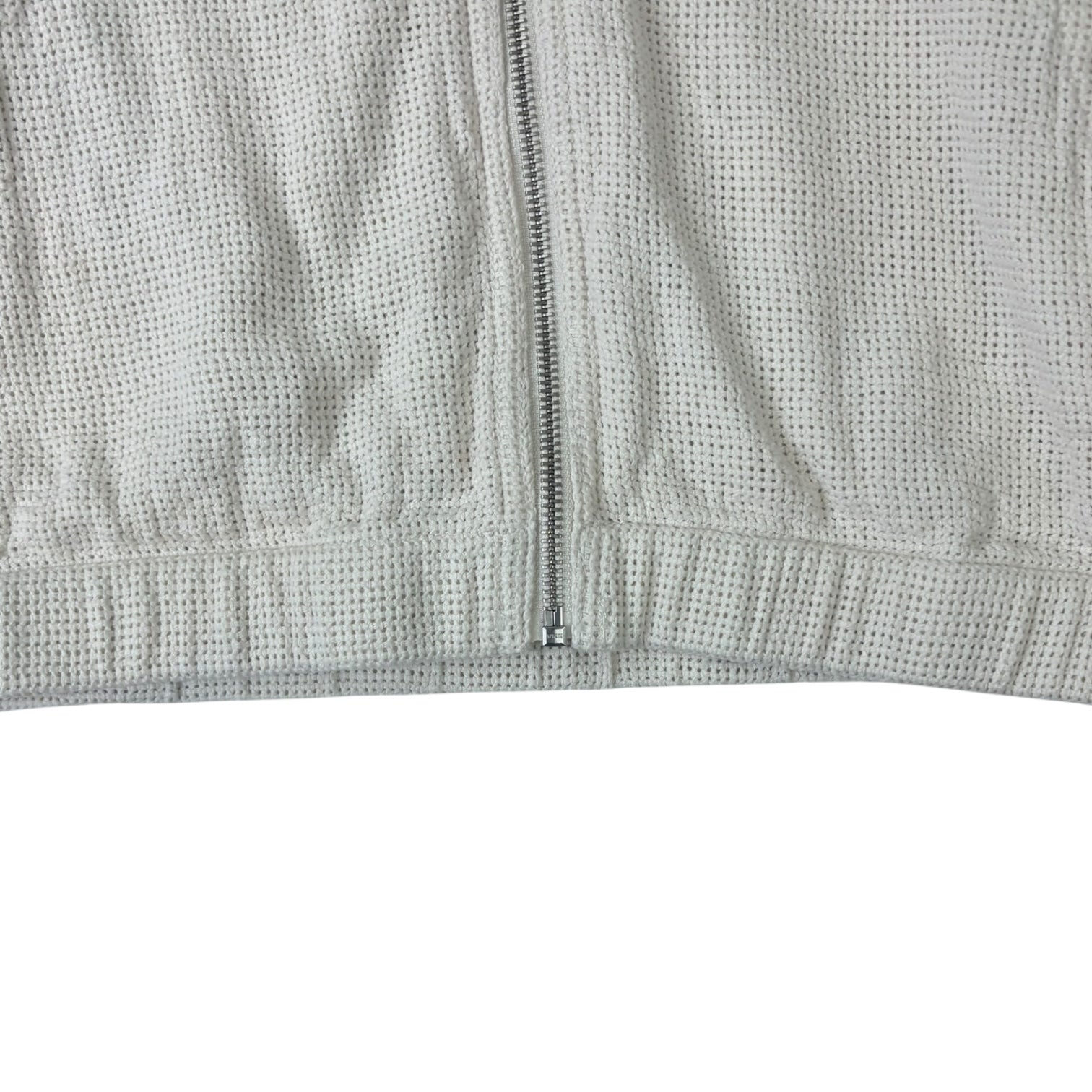 Stussy Mesh Zip Hoodie Bone