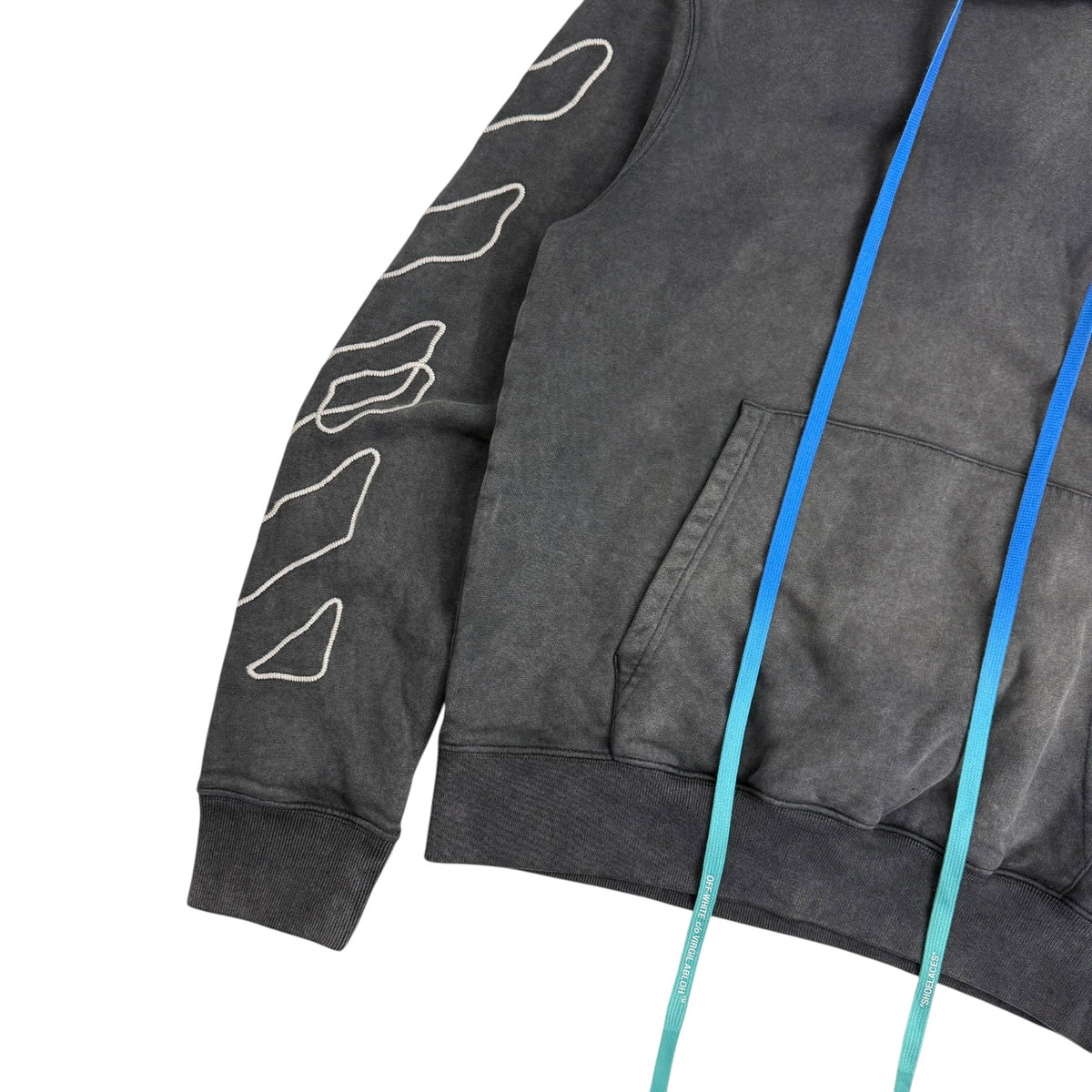 Off-White Abstract Arrows Hoodie Grey