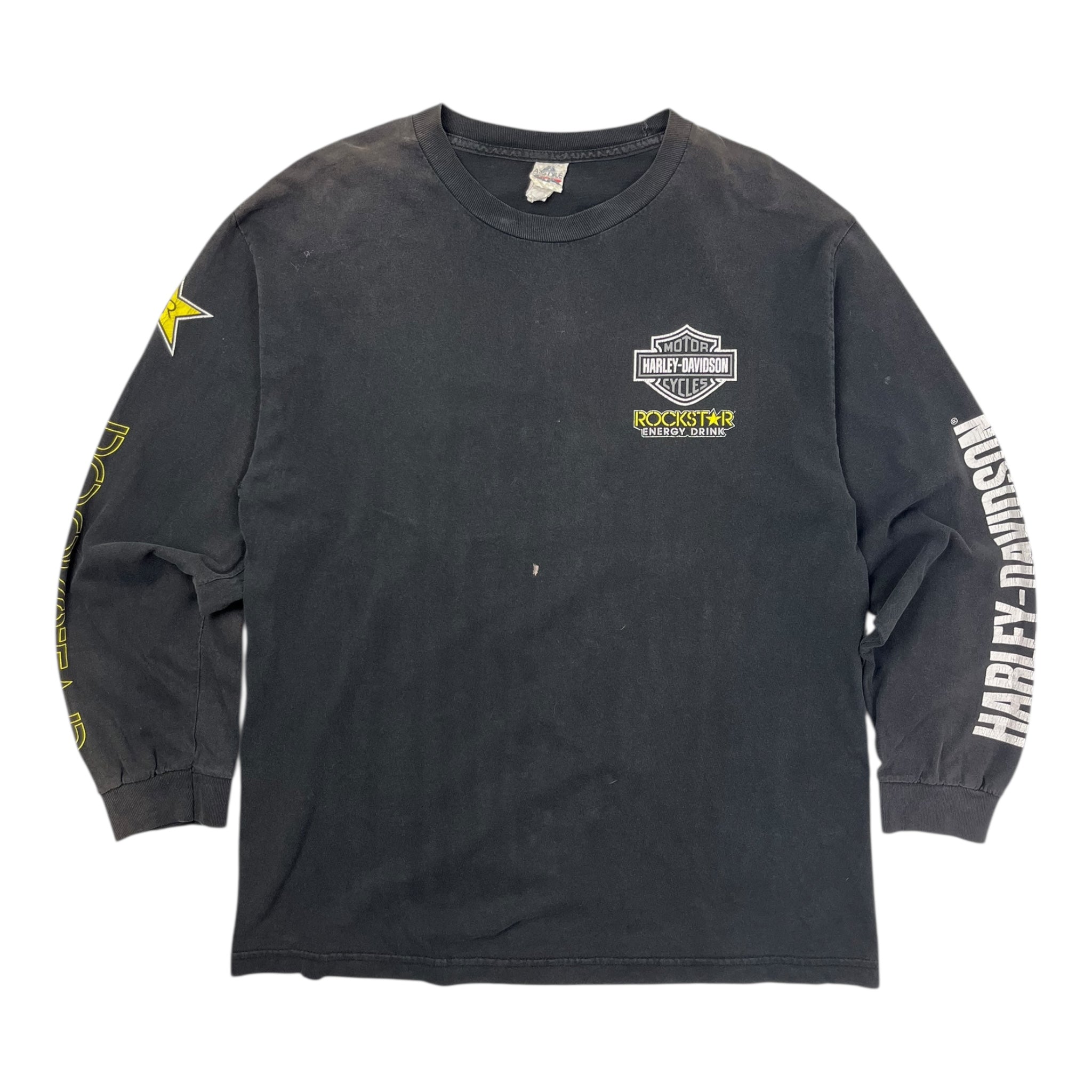 Vintage Y2K Rockstar x Harley Davidson Anniversary Longsleeve