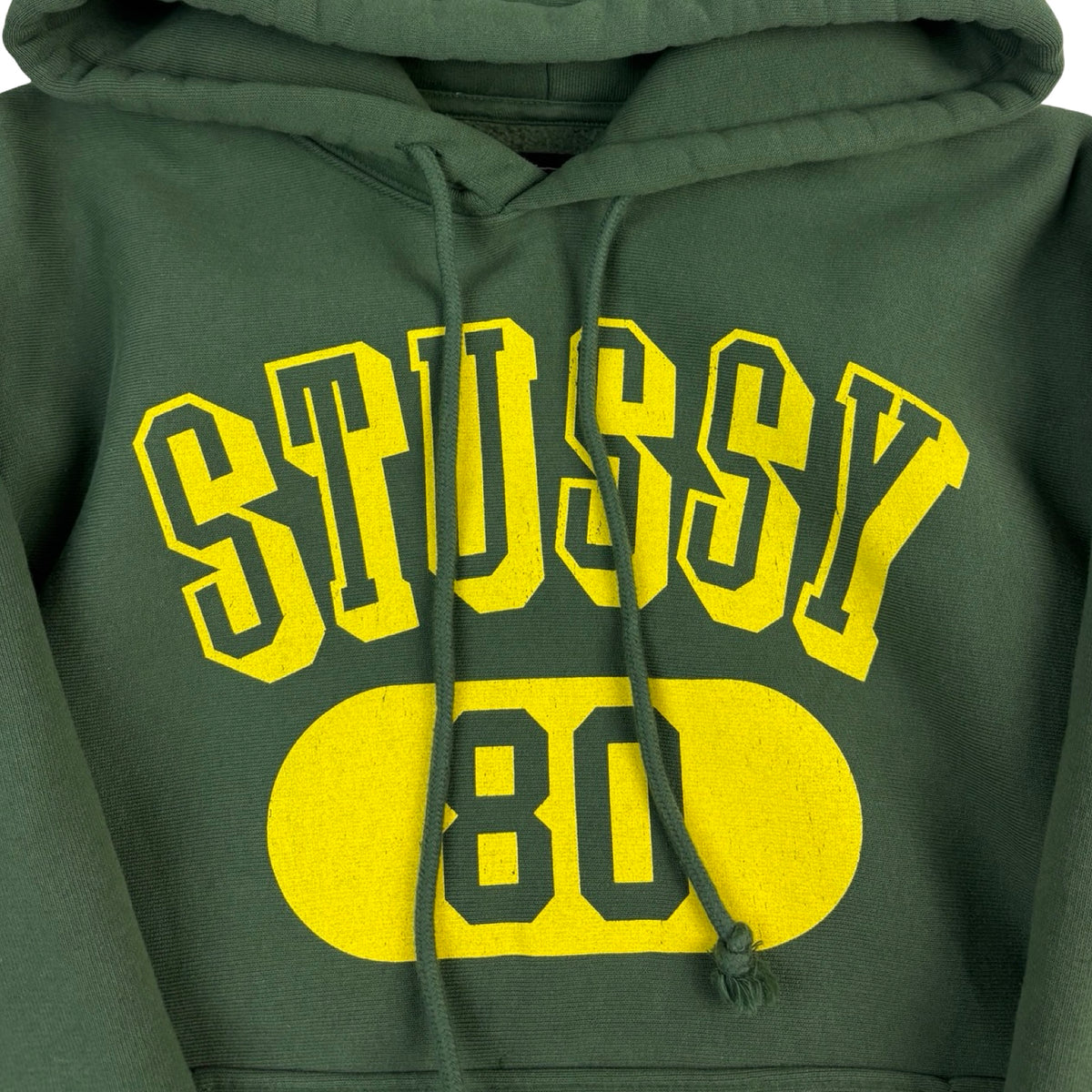 Stussy 80 Relaxed Pullover Hoodie Green