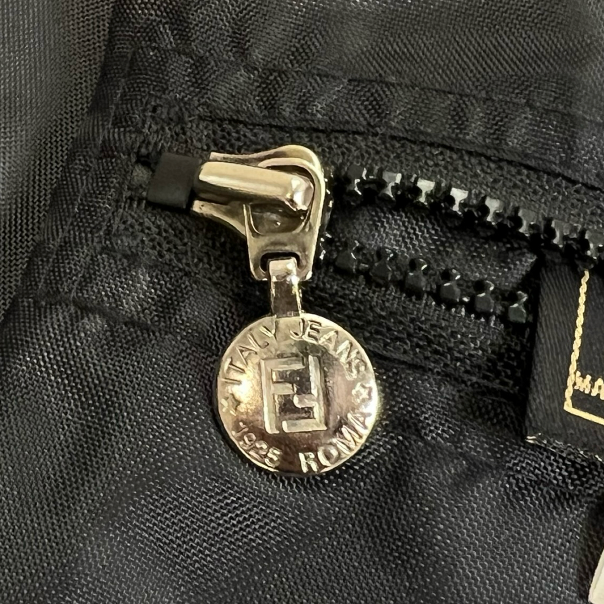 Vintage Fendi Zucca Monogram Reversible Hooded Jacket