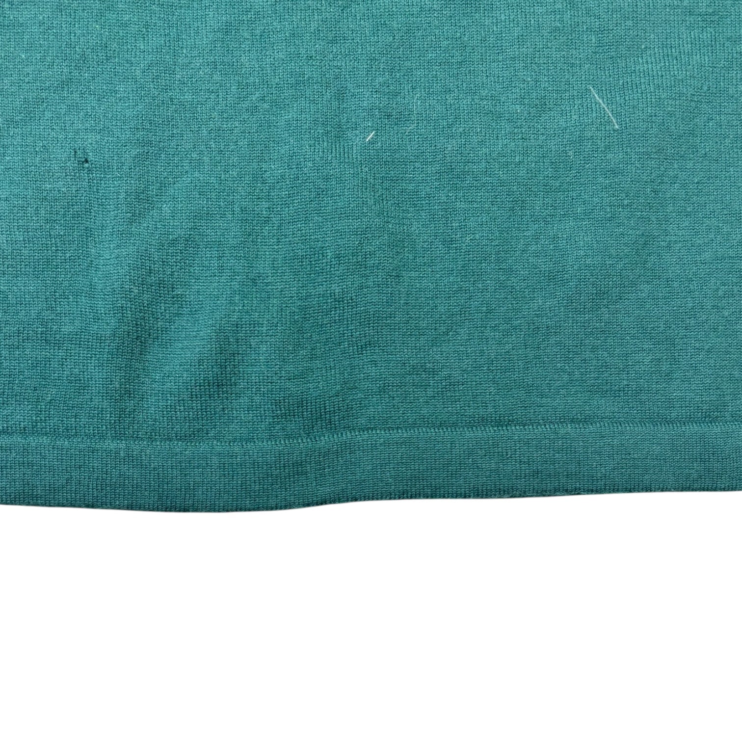 Vintage Gap Henley Knit Sweater Green