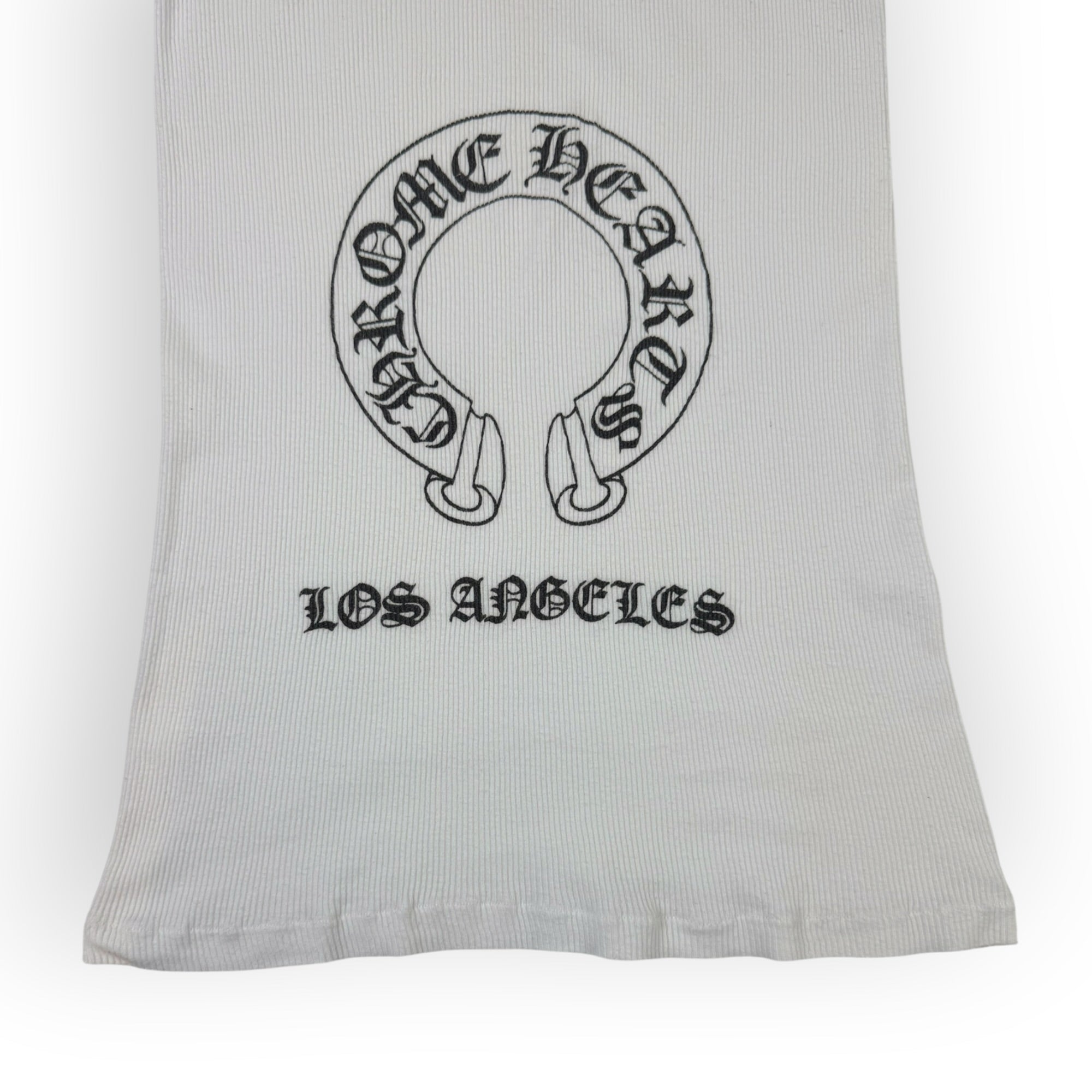 Vintage Chrome Hearts Los Angeles Tank Top White