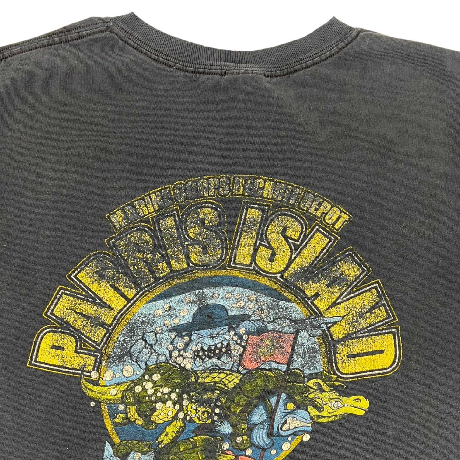 Vintage Parris Island “Marine Life” Navy
