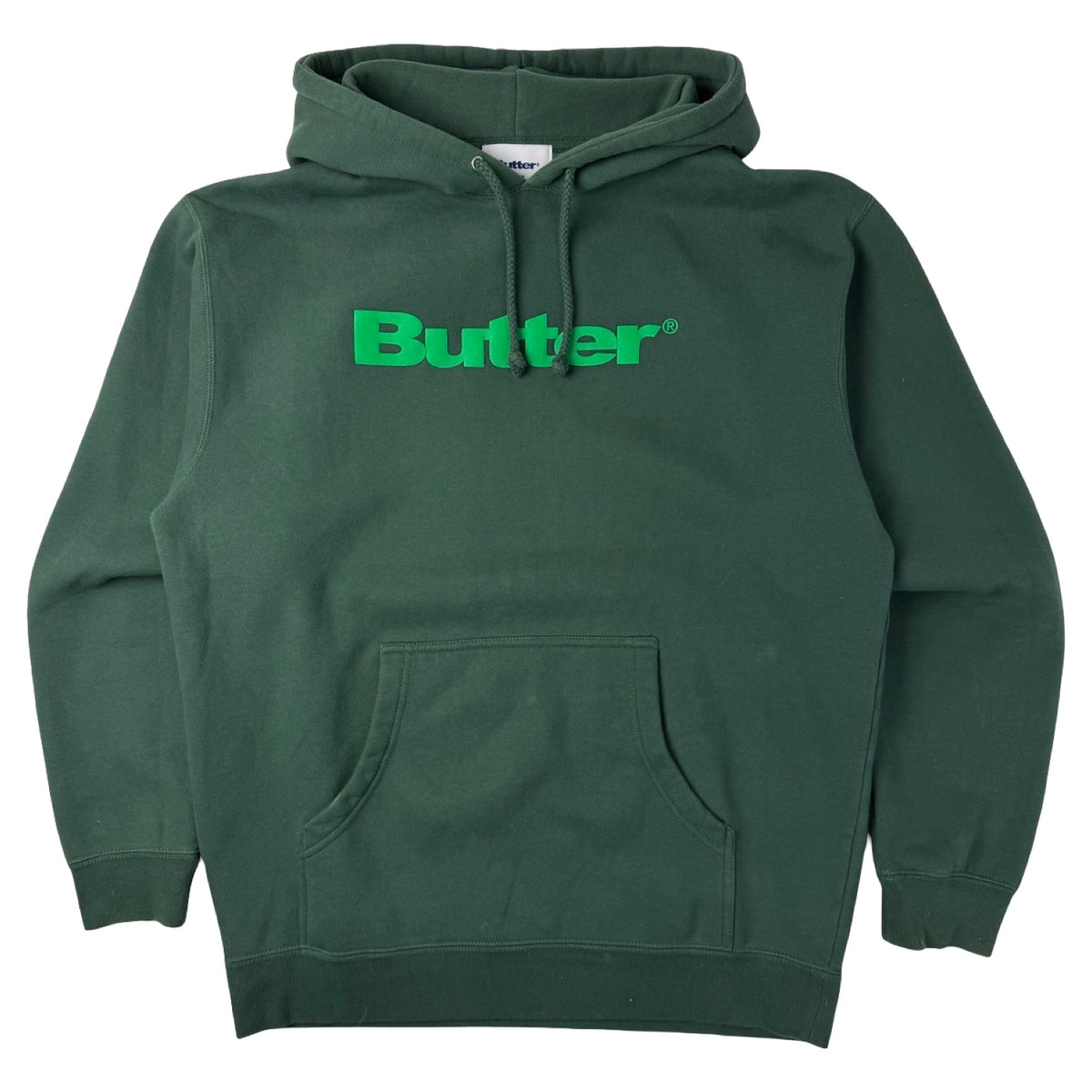 Butter Goods Woodmark Puff Pullover Hood Green