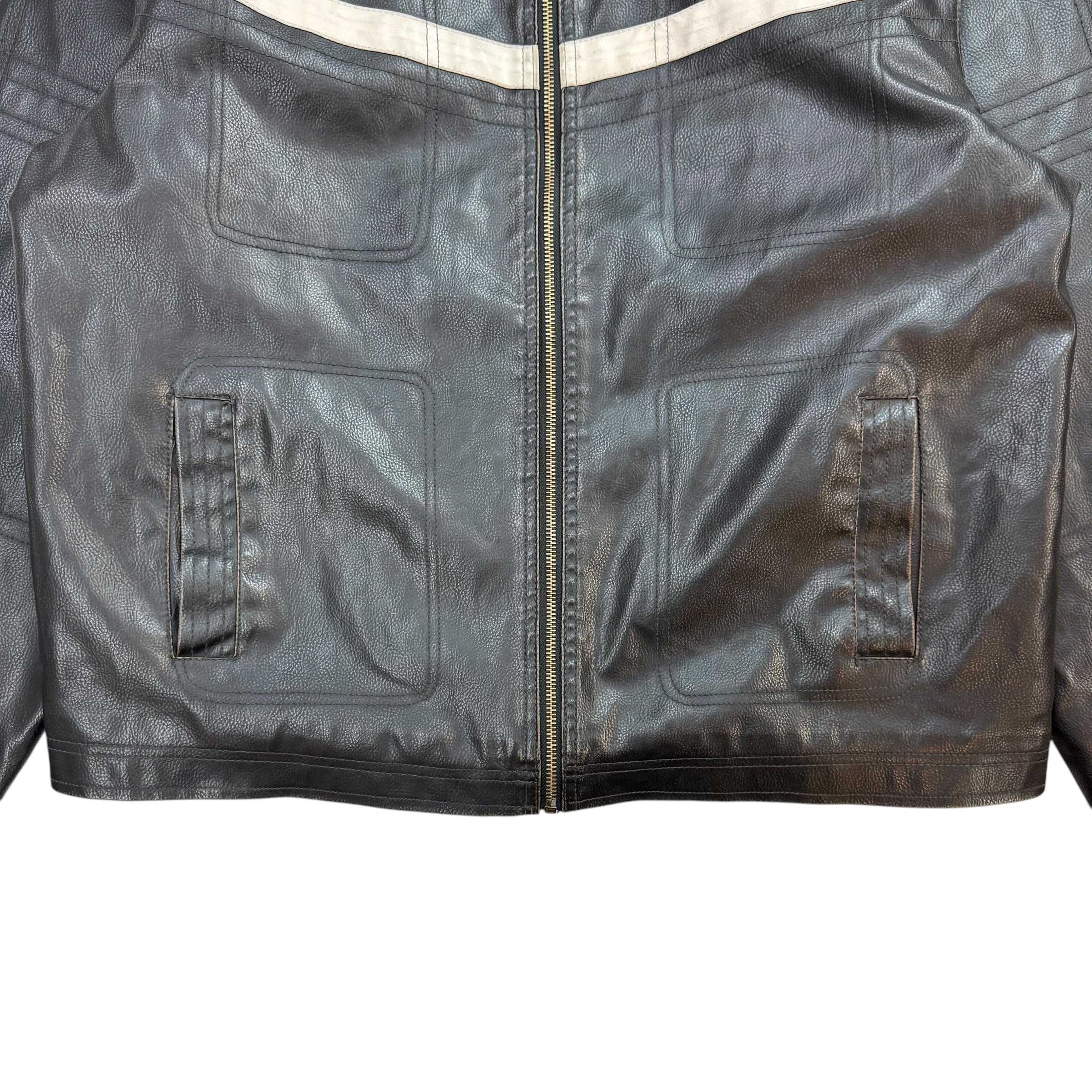 Vintage Whispering Smith Leather Jacket Black