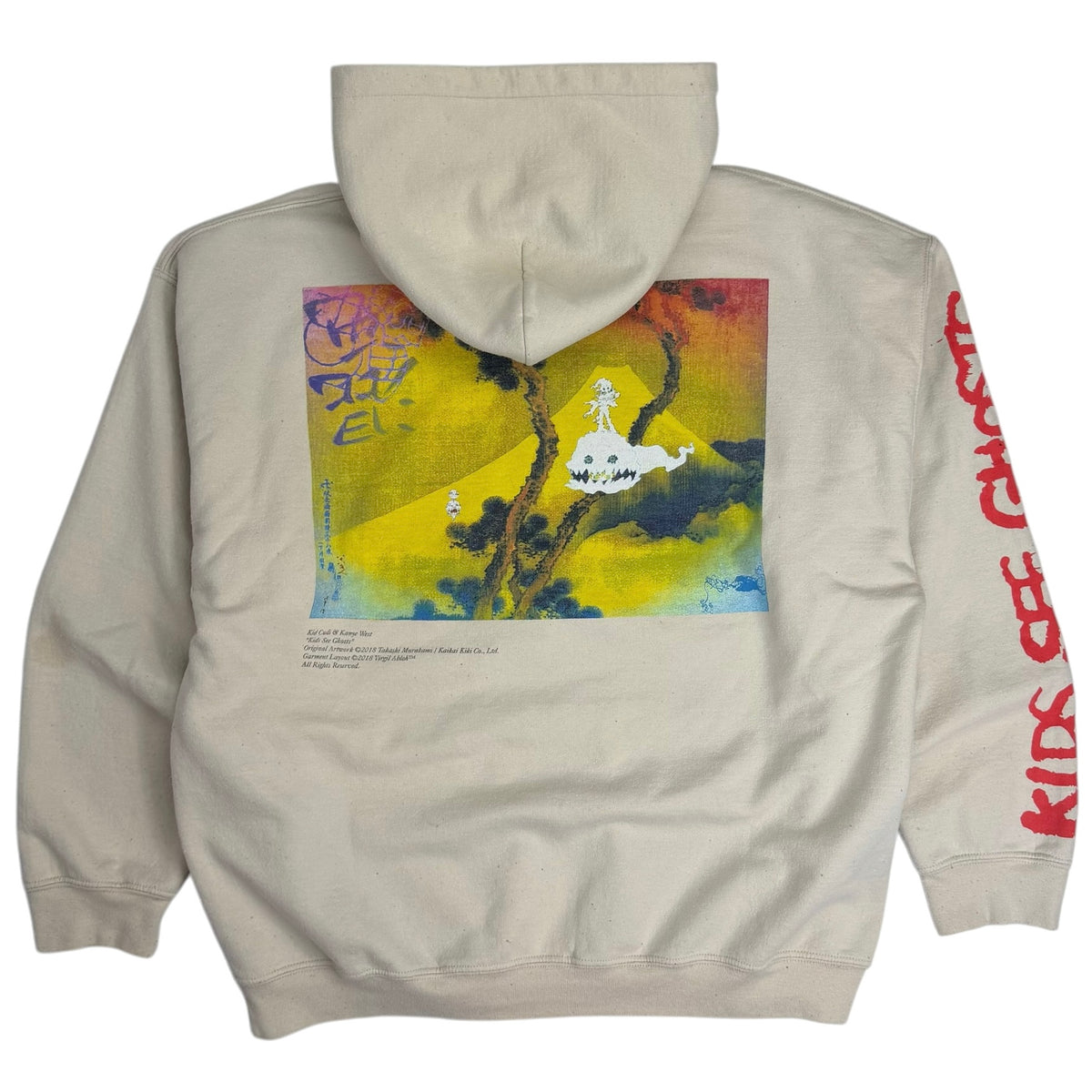 Kanye West X Kid Cudi Kids See Ghosts Hoodie Tan