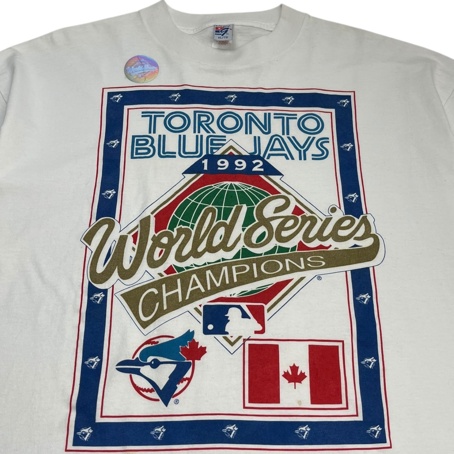 1992 MLB Toronto Blue Jays World Series Champions T-Shirt