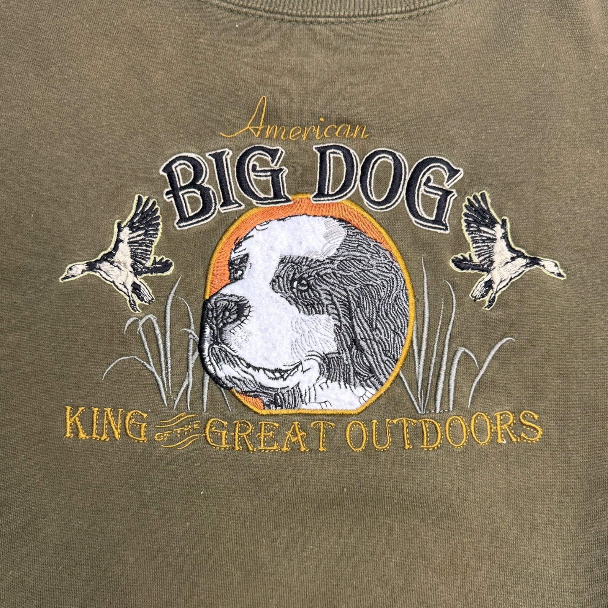 Vintage Big Dogs "King of the Great Outdoors" Crewneck