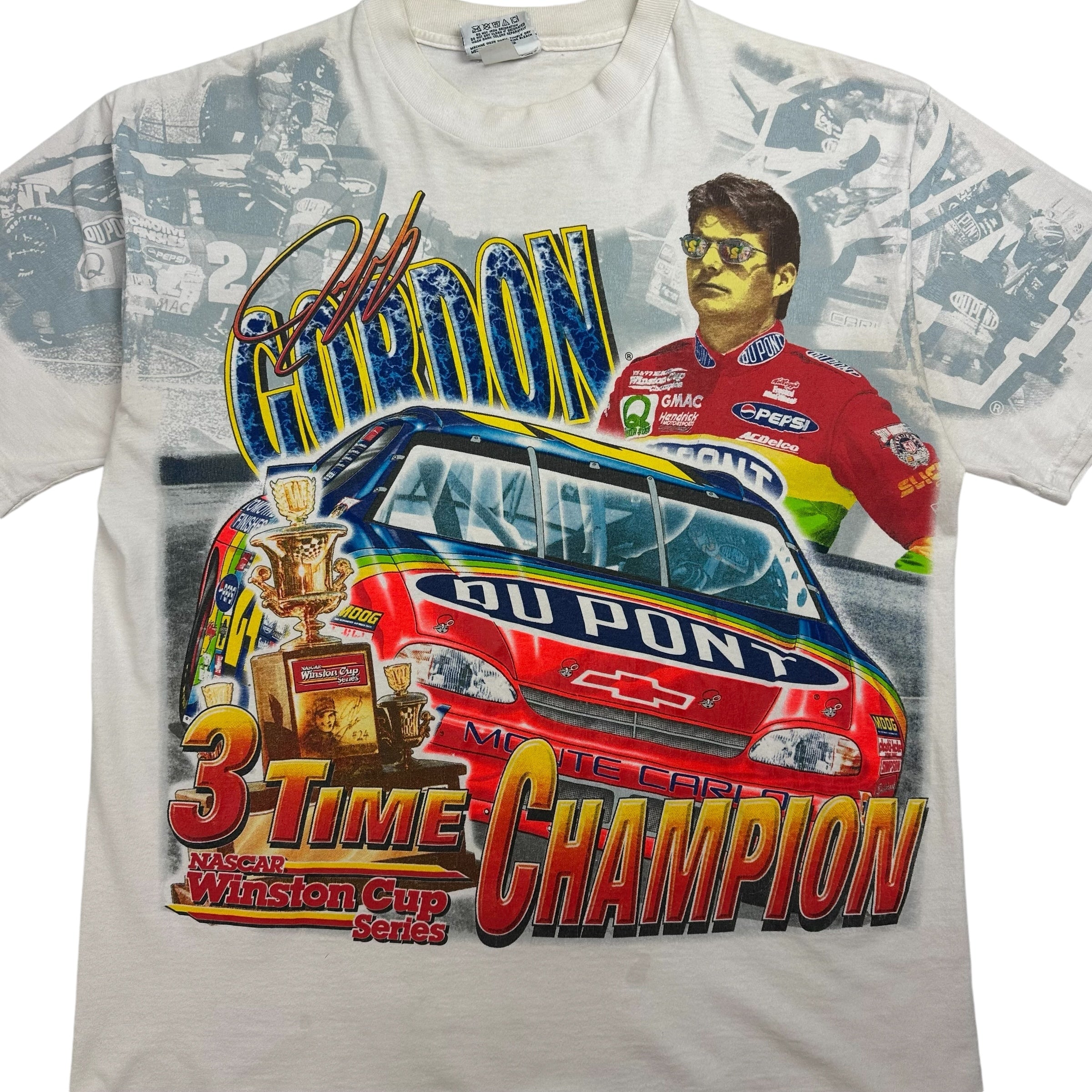 1998 Jeff Gordon DuPont Tee White