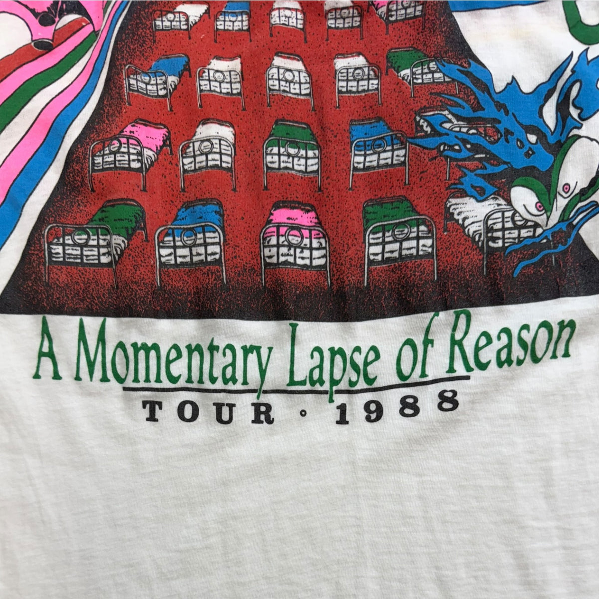 Vintage Pink Floyd Momentary Lapse T-Shirt White